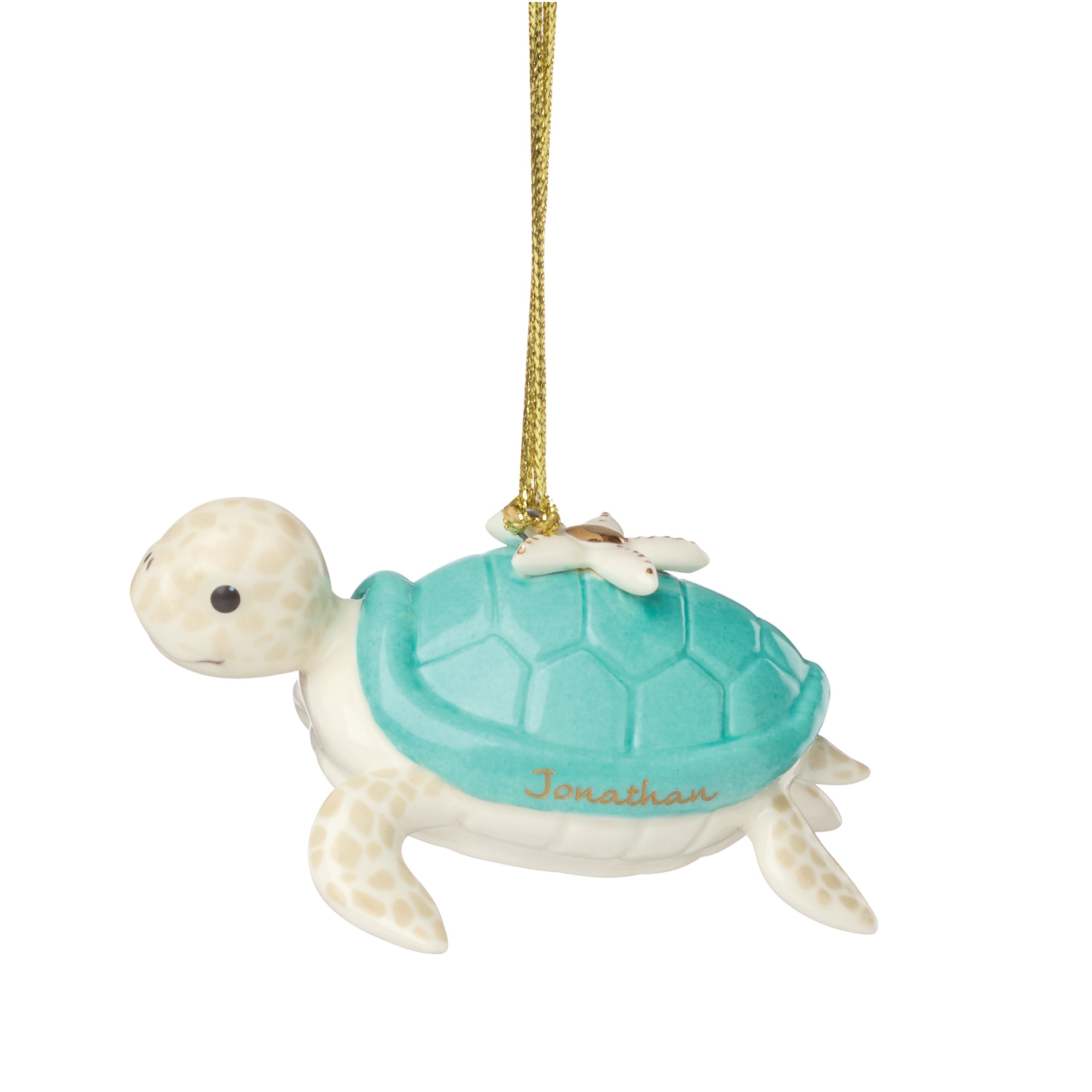 Lenox Premium Personalized Sea Turtle Ornament - Image 2