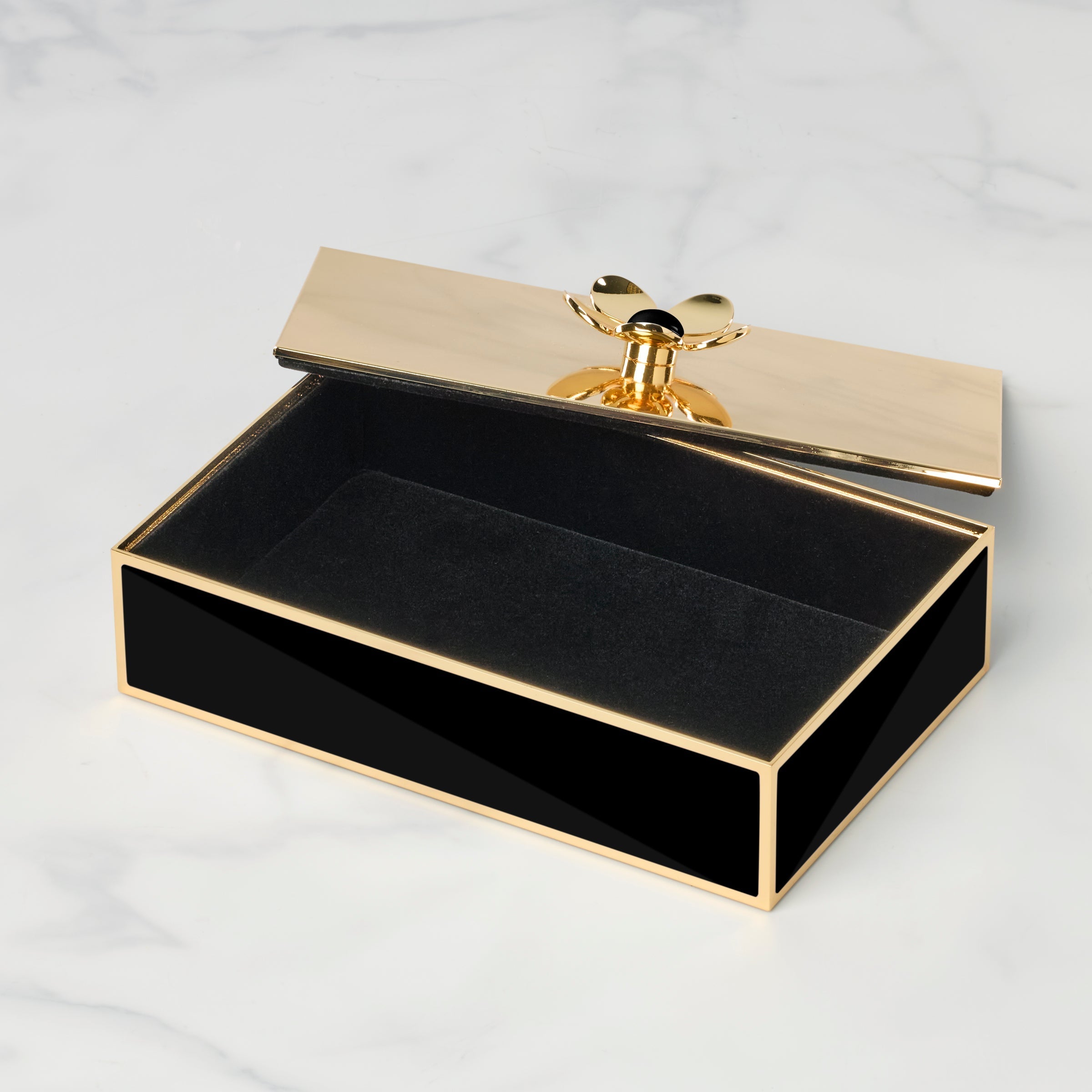 Lenox Premium Make It Pop Black Large Floral Box - Image 2
