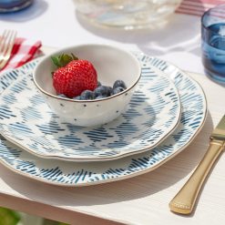 Alternative view of Lenox Premium Blue Bay Dessert Bowls, Set of 4