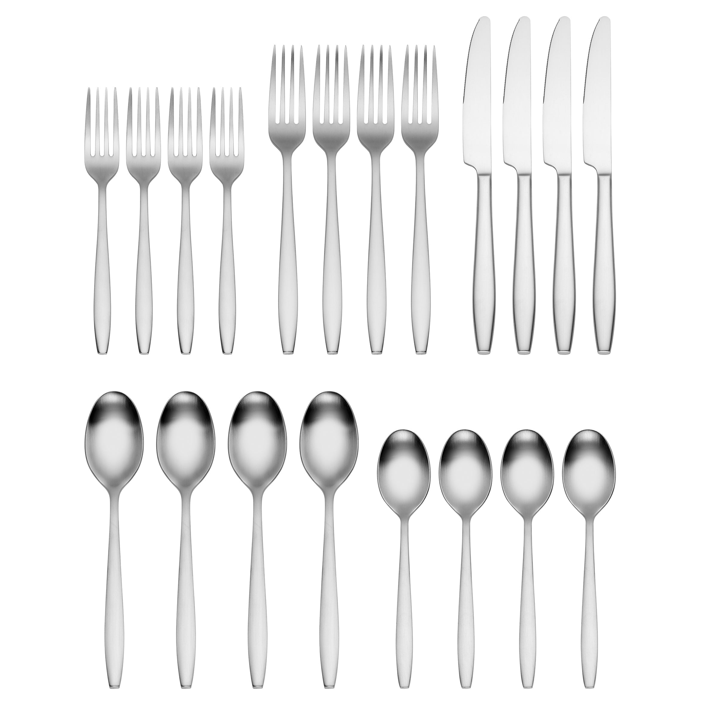Lenox Premium Avery Satin 20-Piece Flatware Set - Image 2