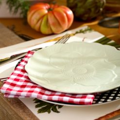 Alternative view of Lenox Premium Butterfly Meadow Floral Green Accent Plates, Set of 4