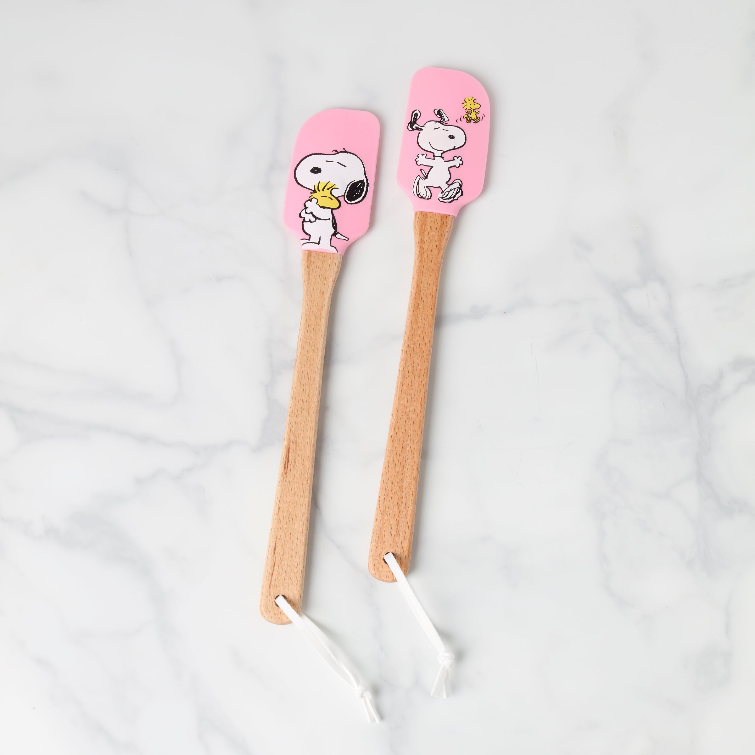 Lenox Premium Chef Snoopy Pink Spatulas, Set of 2
