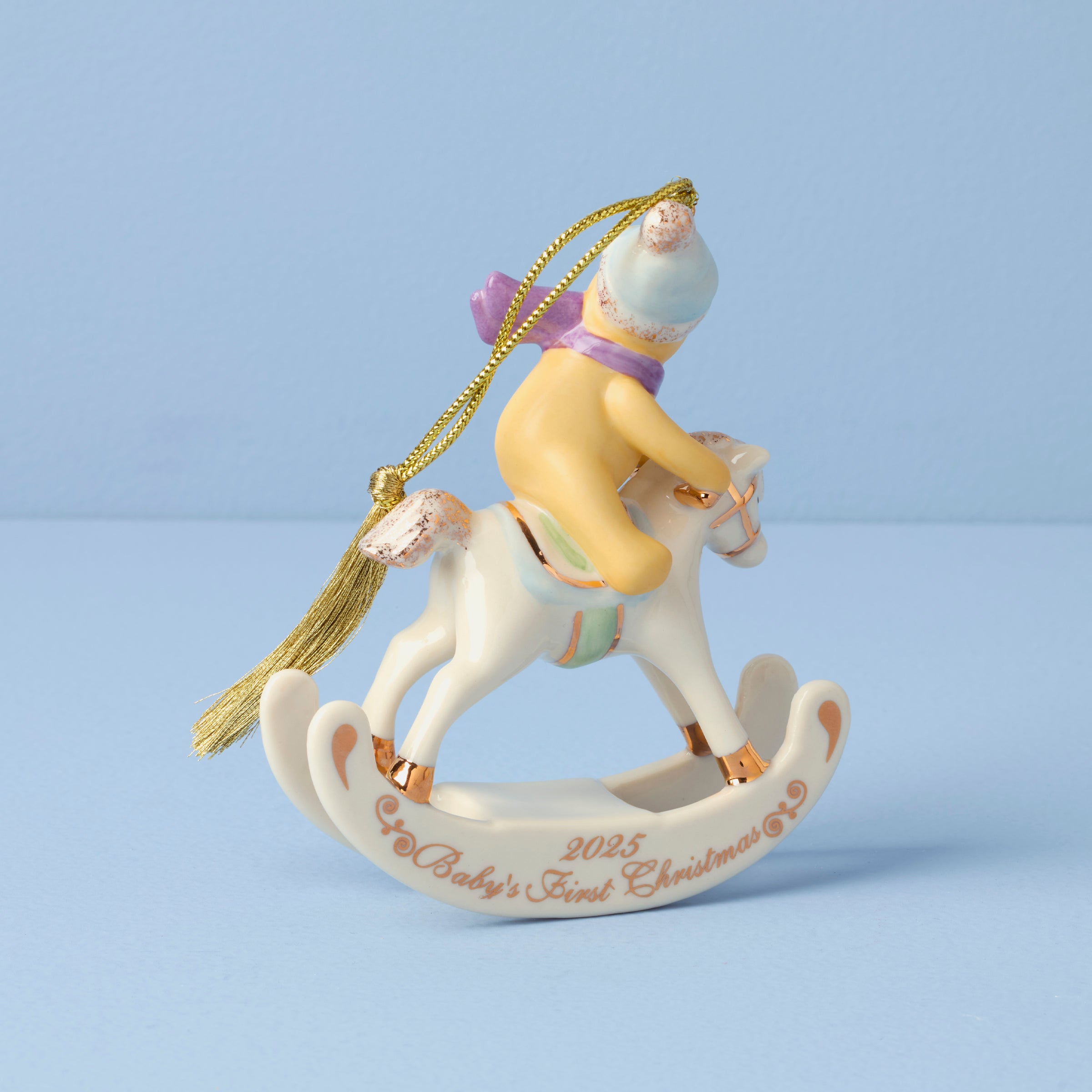 Lenox Premium 2026 Winnie The Pooh Baby's 1st Christmas Ornament - Image 2