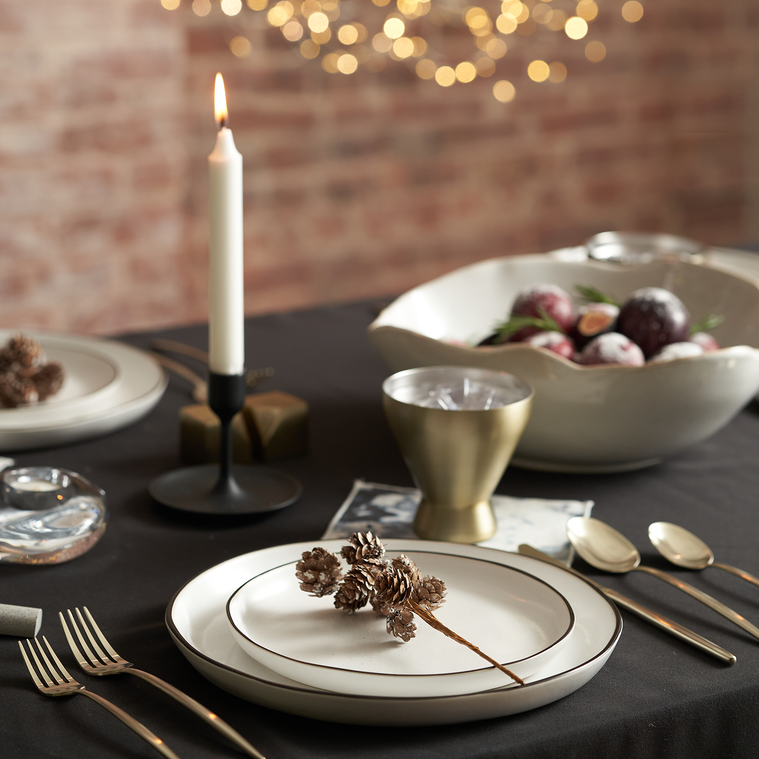 Lenox Premium Gaze Champagne Satin 20-Piece Flatware Set - Image 6