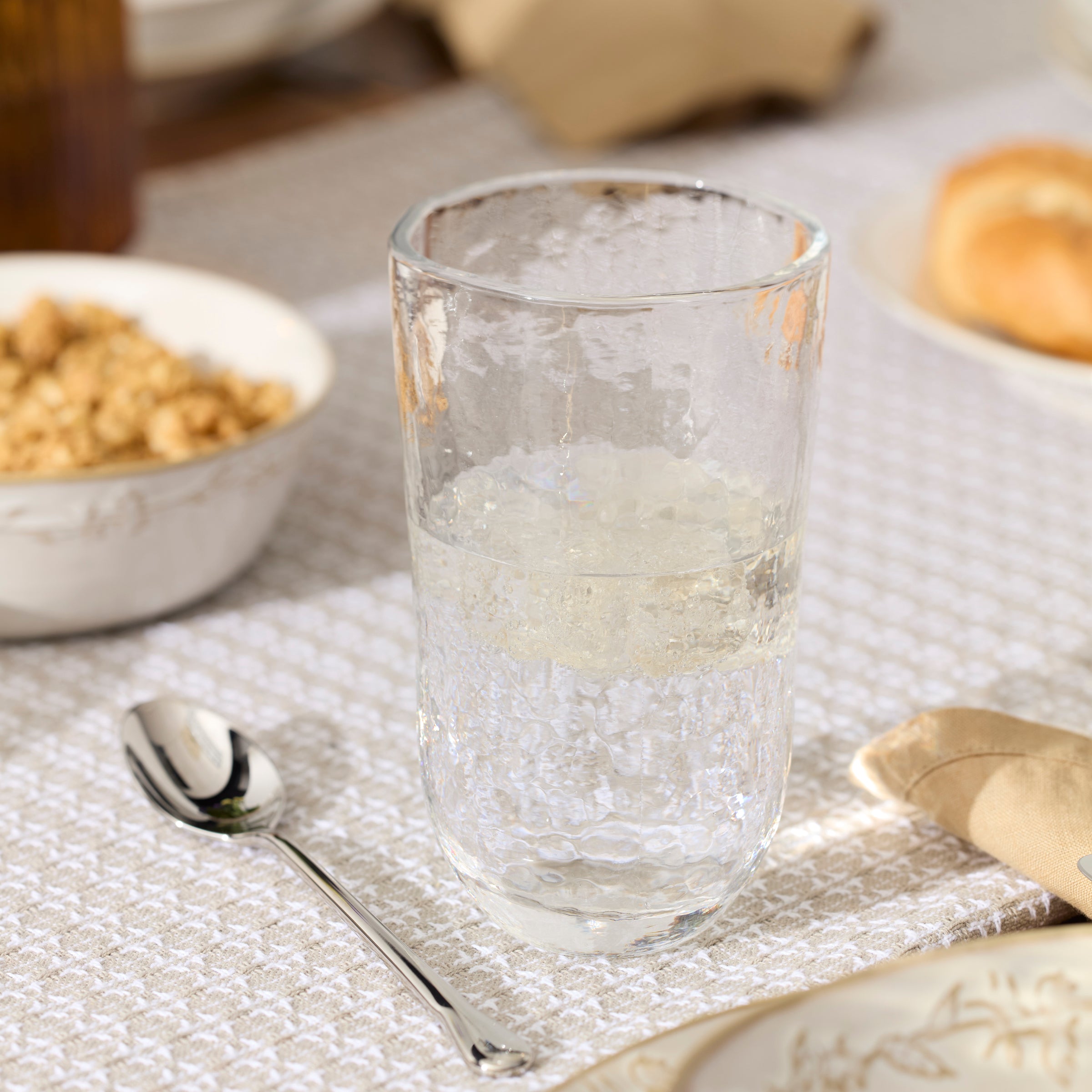 Lenox Premium Homespun Clear Tall Tumbler - Set Of 4 - Image 5