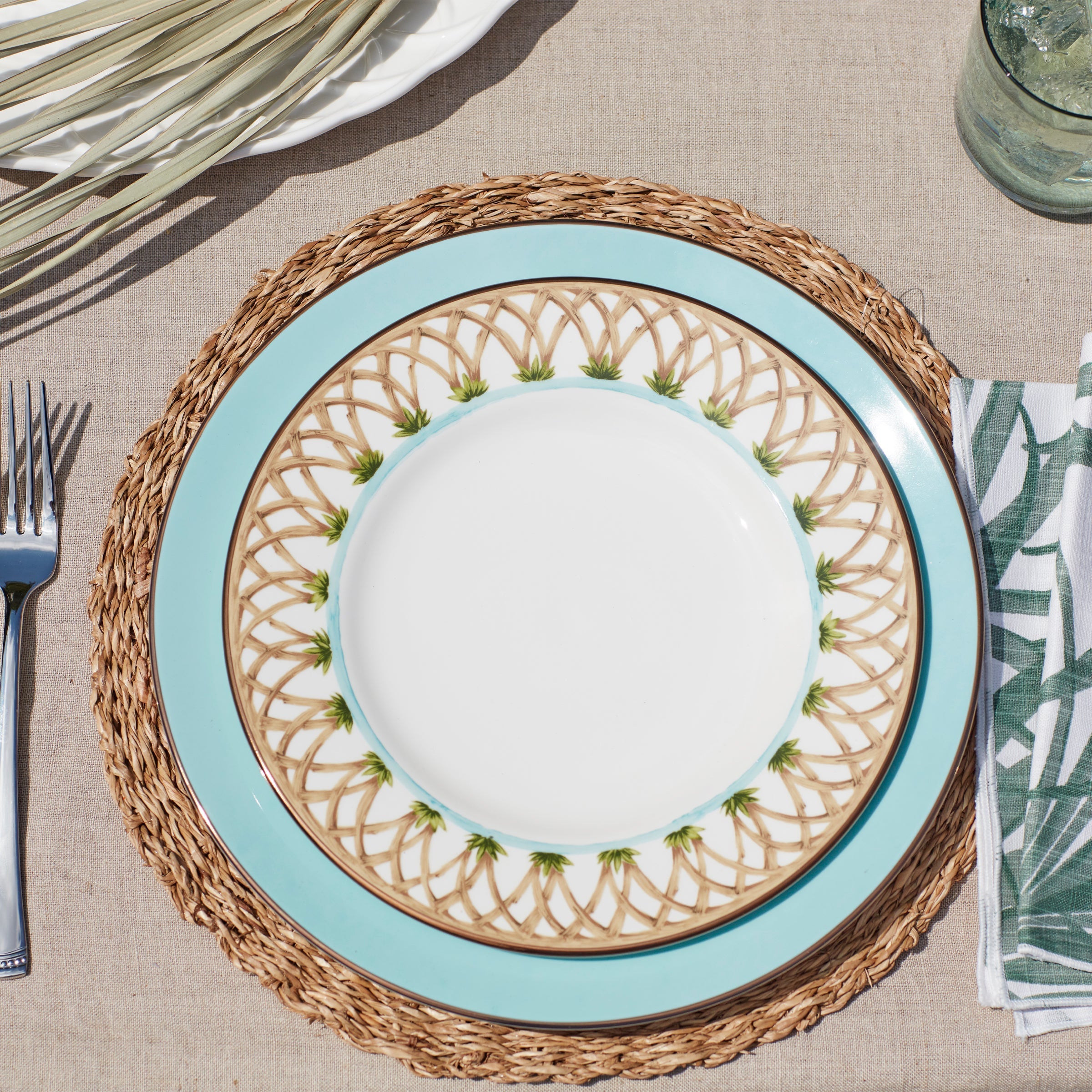 Lenox Premium British Colonial Bamboo Accent Plate - Image 5
