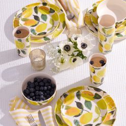Alternative view of Lenox Premium 24 Seven Melamine Lemon 12-Piece Dinnerware Set