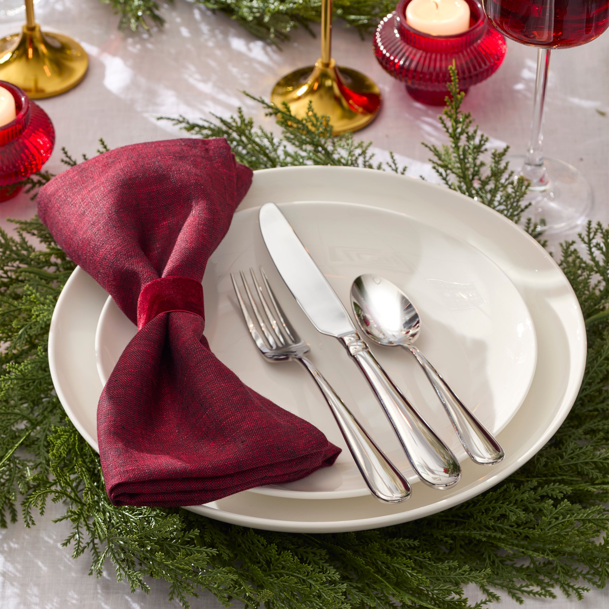 Lenox Premium Studio 1414 Coupe 12-Piece Dinnerware Set - Image 16