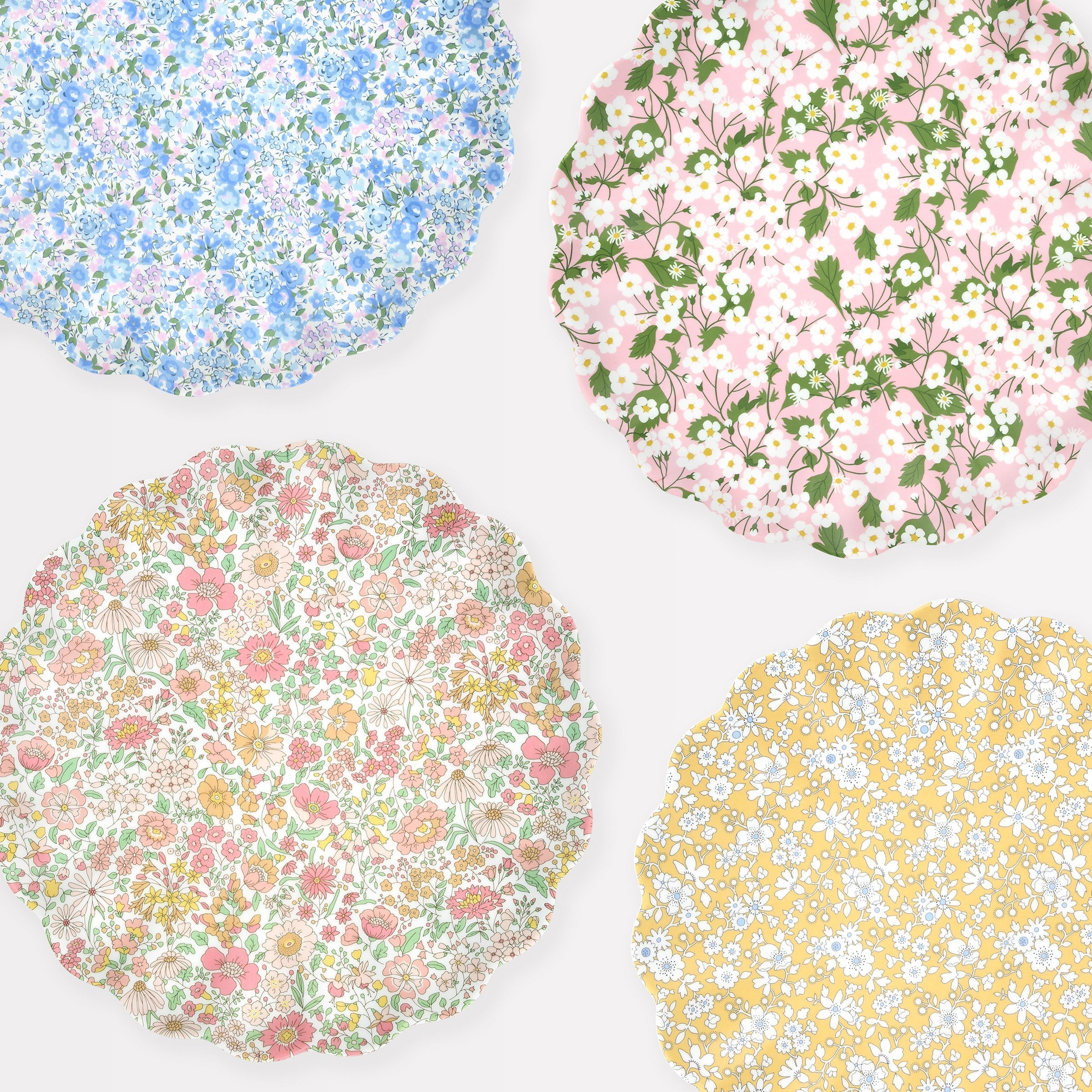 Lenox Premium Meri Meri X Liberty Floral Melamine Large Plate, Set of 4 - Image 7