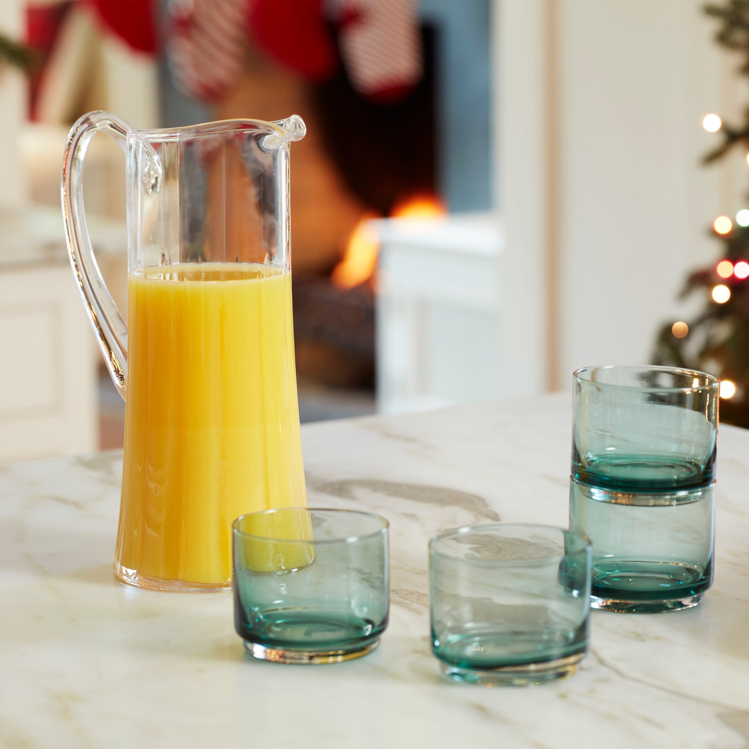 Lenox Premium Tuscany Classics Stackable Green Short Glasses, Set of 4 - Image 13