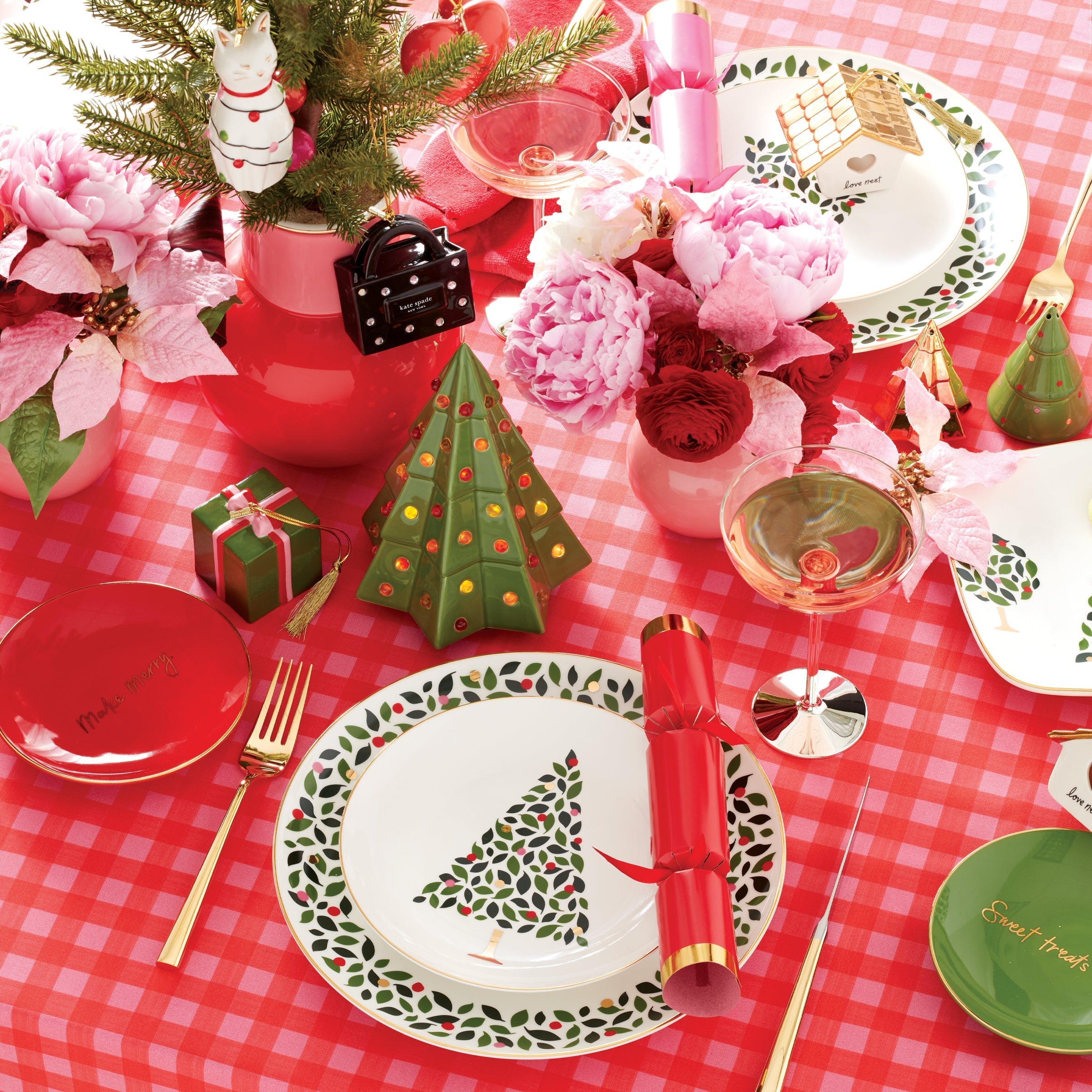 Lenox Premium Be Jolly Color Tidbit Plates - Set of 4 - Image 2