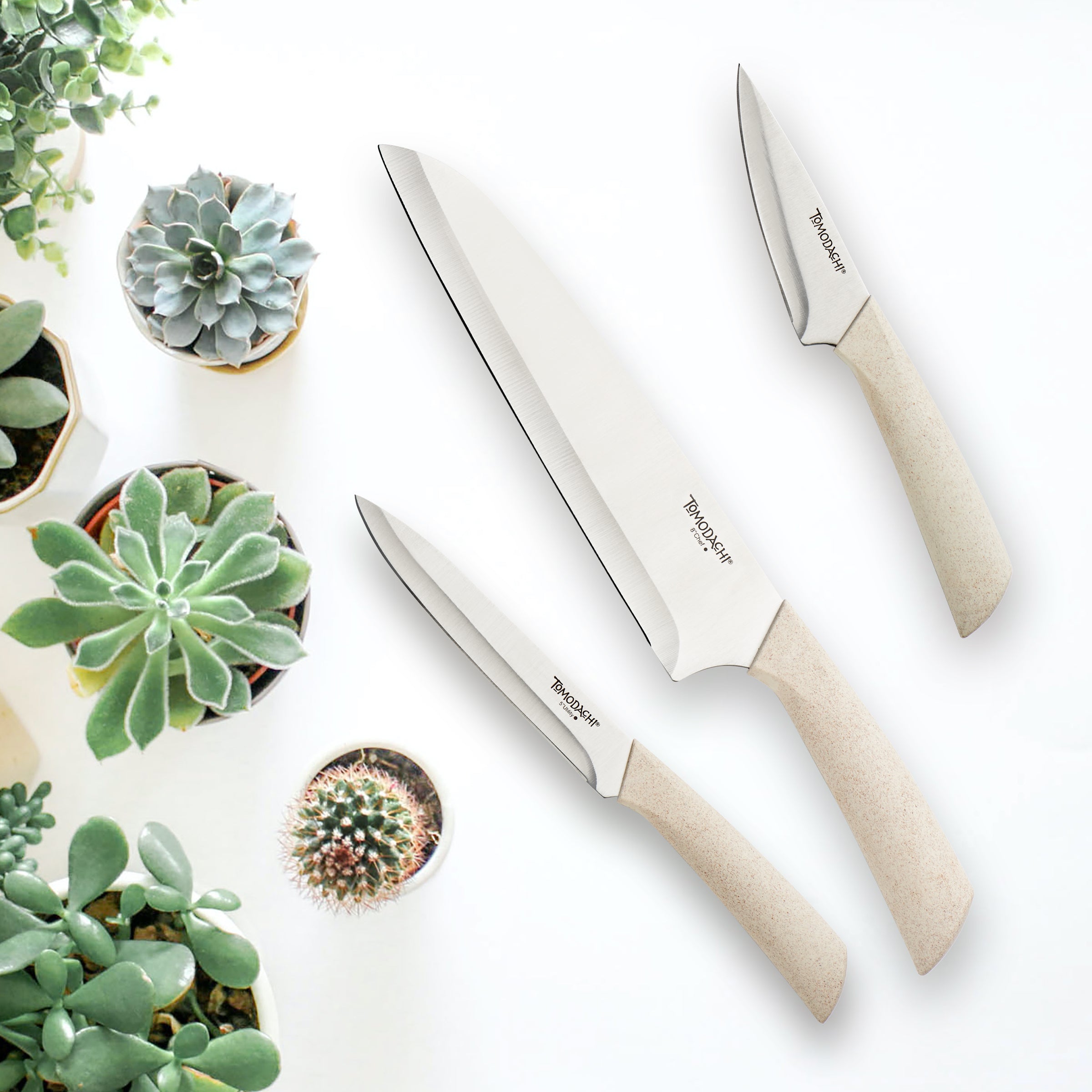 Lenox Premium Harvest 3-Piece Cutlery Set with Blade Guards - Image 2