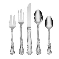 Lenox Premium Azalea 45-Piece Flatware Set