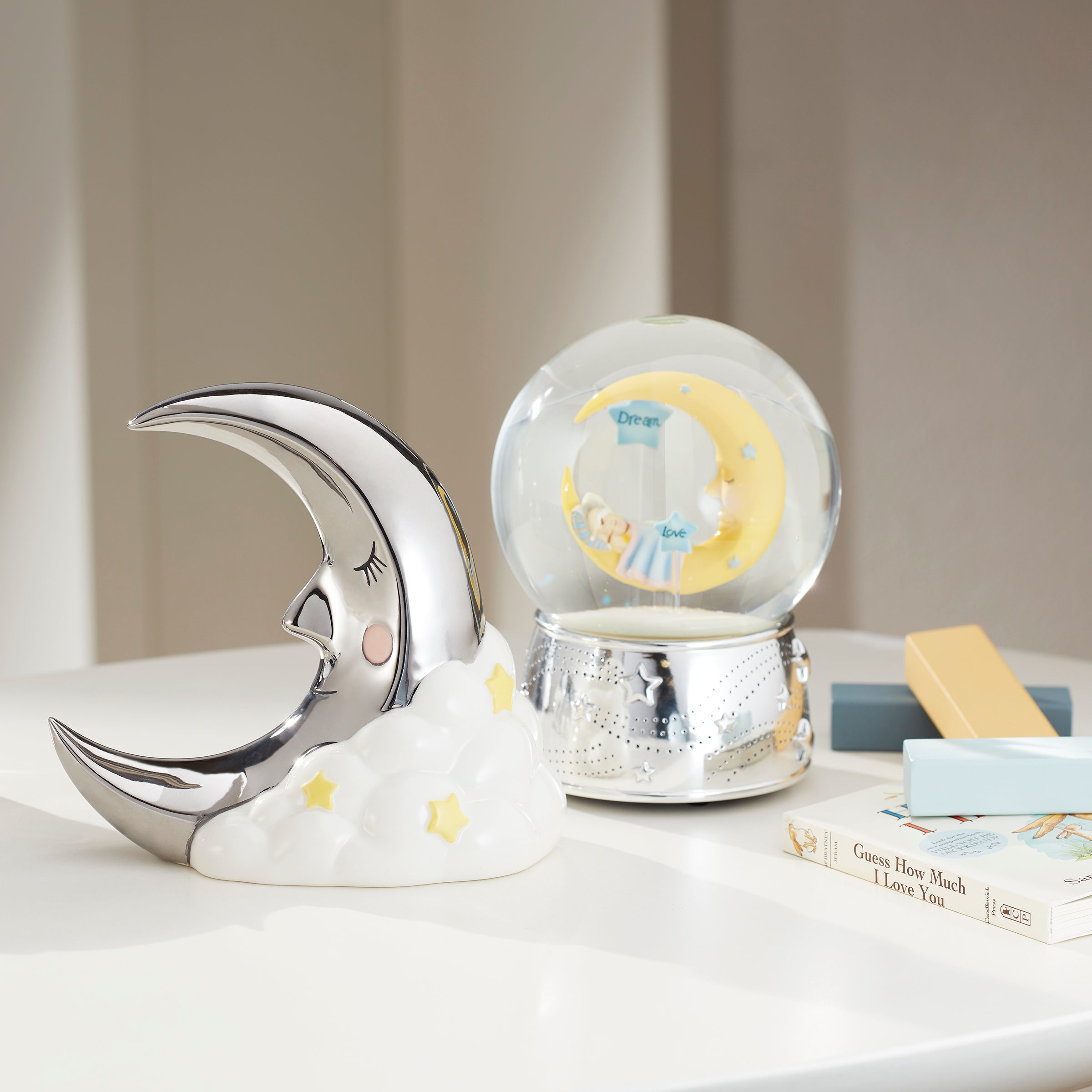 Lenox Premium Sweet Dream Silverplate Musical Water Globe - Image 2