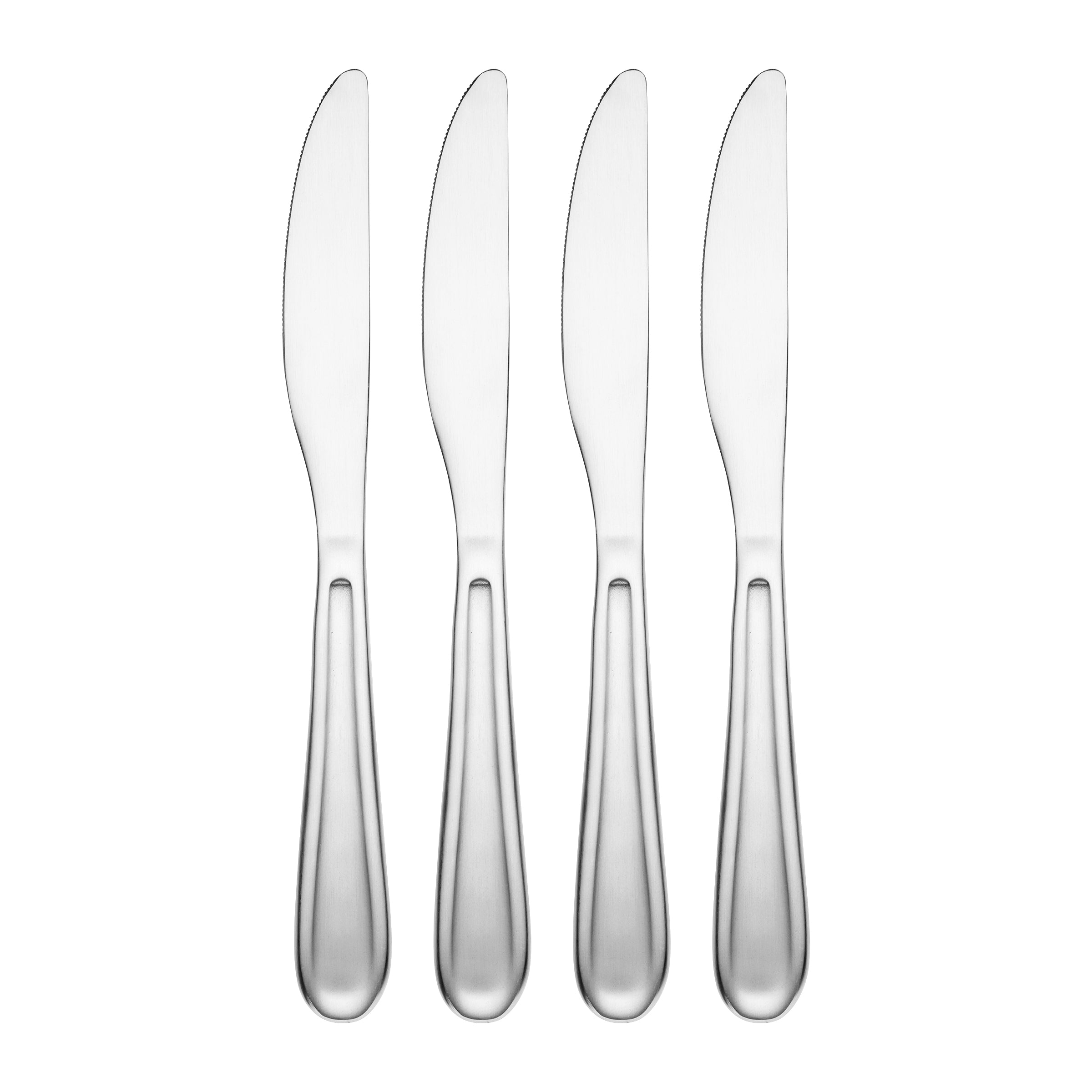 Lenox Premium Malibu Satin Dinner Knives, Set of 4