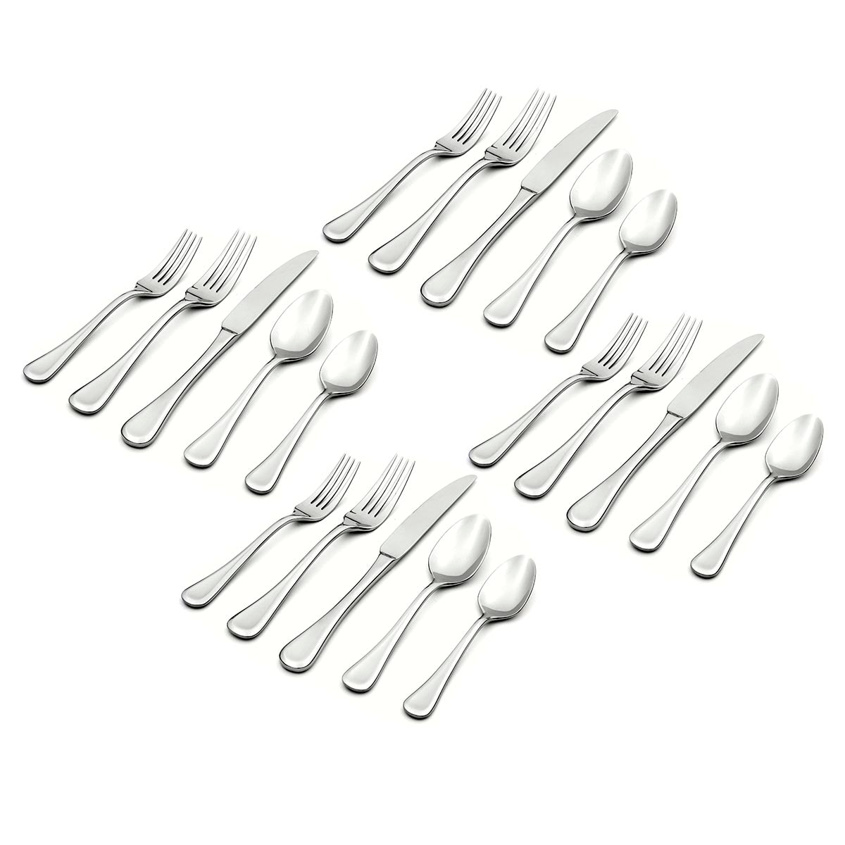 Lenox Premium Virage 20-Piece Flatware Set - Image 2