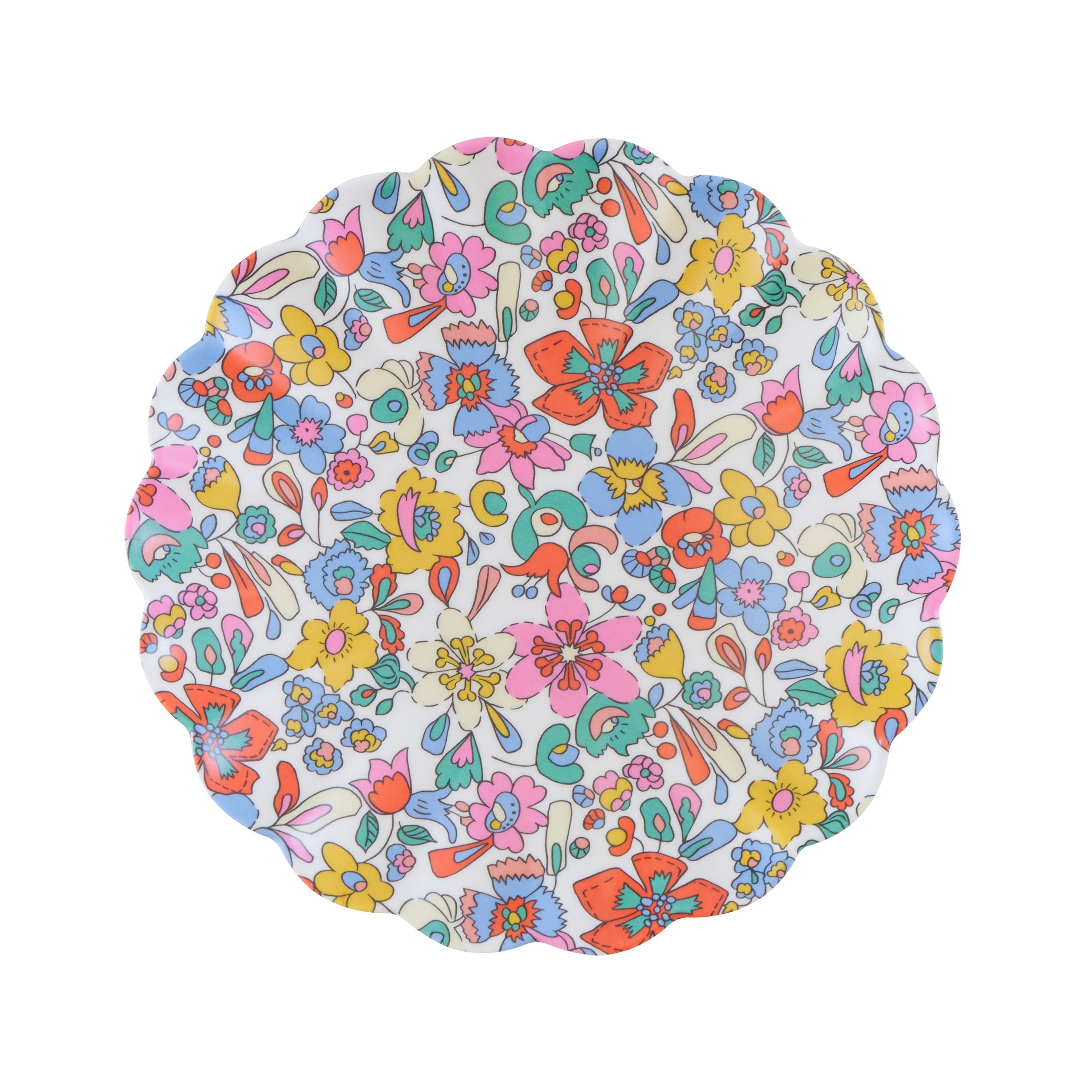 Lenox Premium Meri Meri x Liberty Garden Party Small Plates, Set of 6 - Image 3