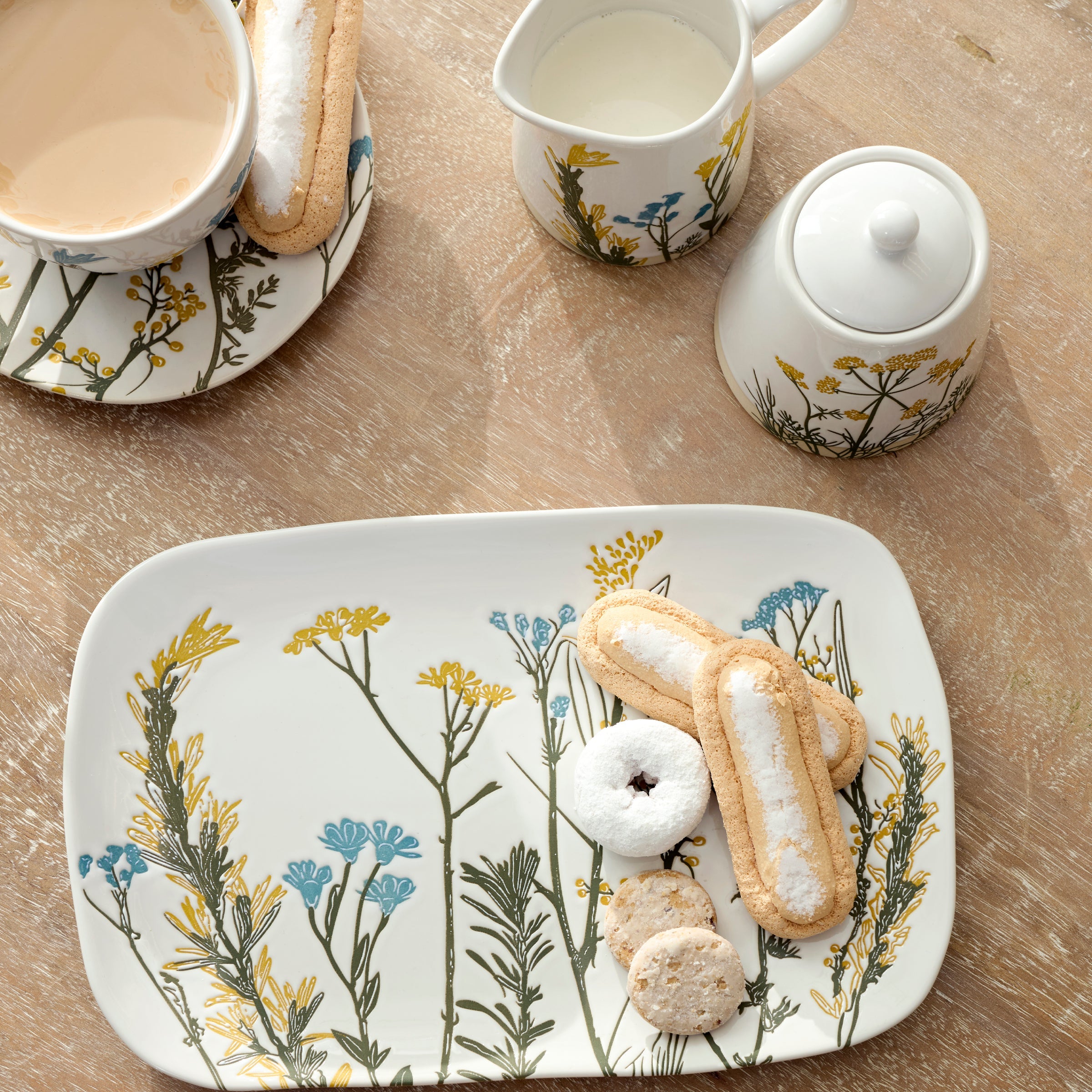 Lenox Premium Wildflowers Hors D'Oeuvres Tray - Image 3