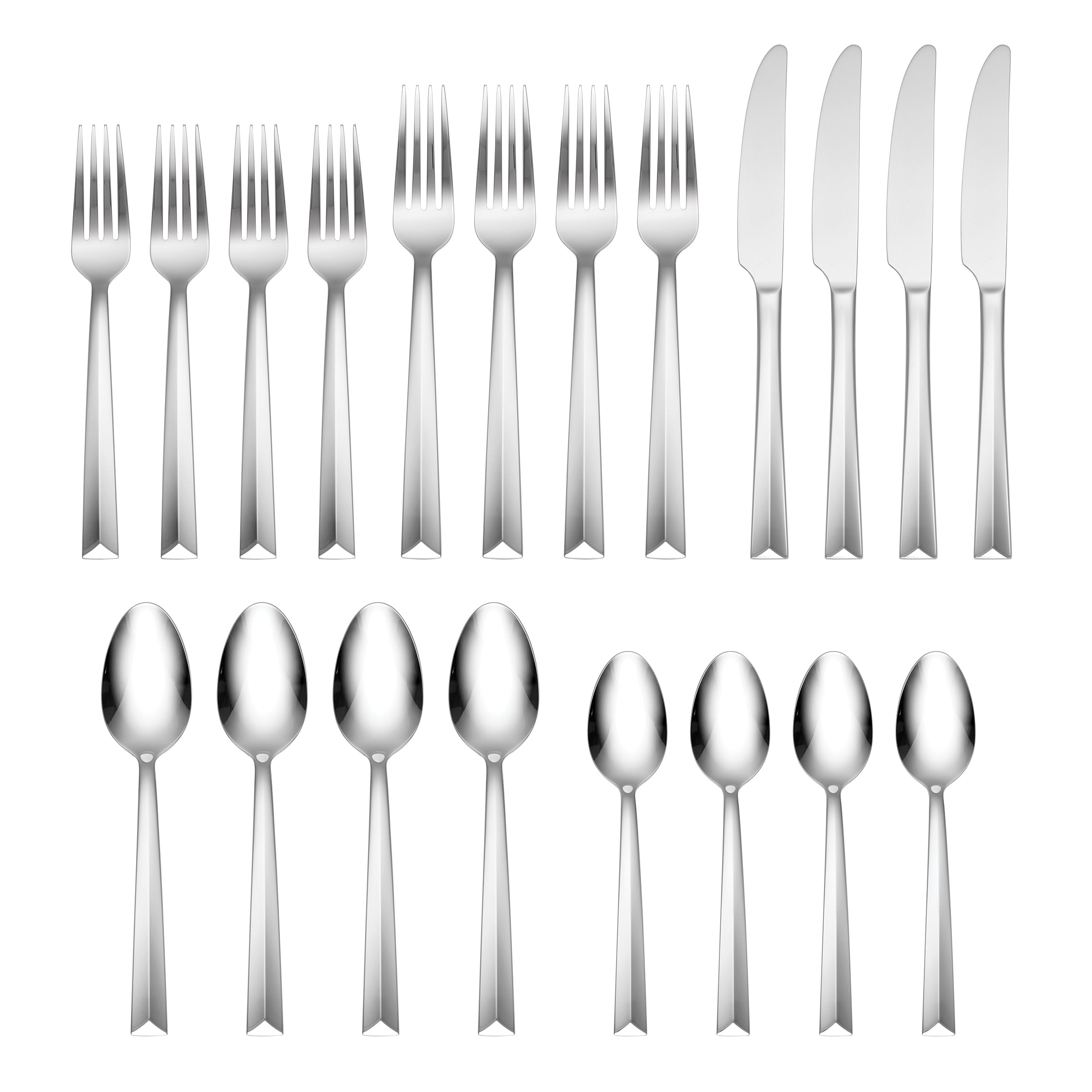 Lenox Premium Moxie 20-Piece Flatware Set - Image 2