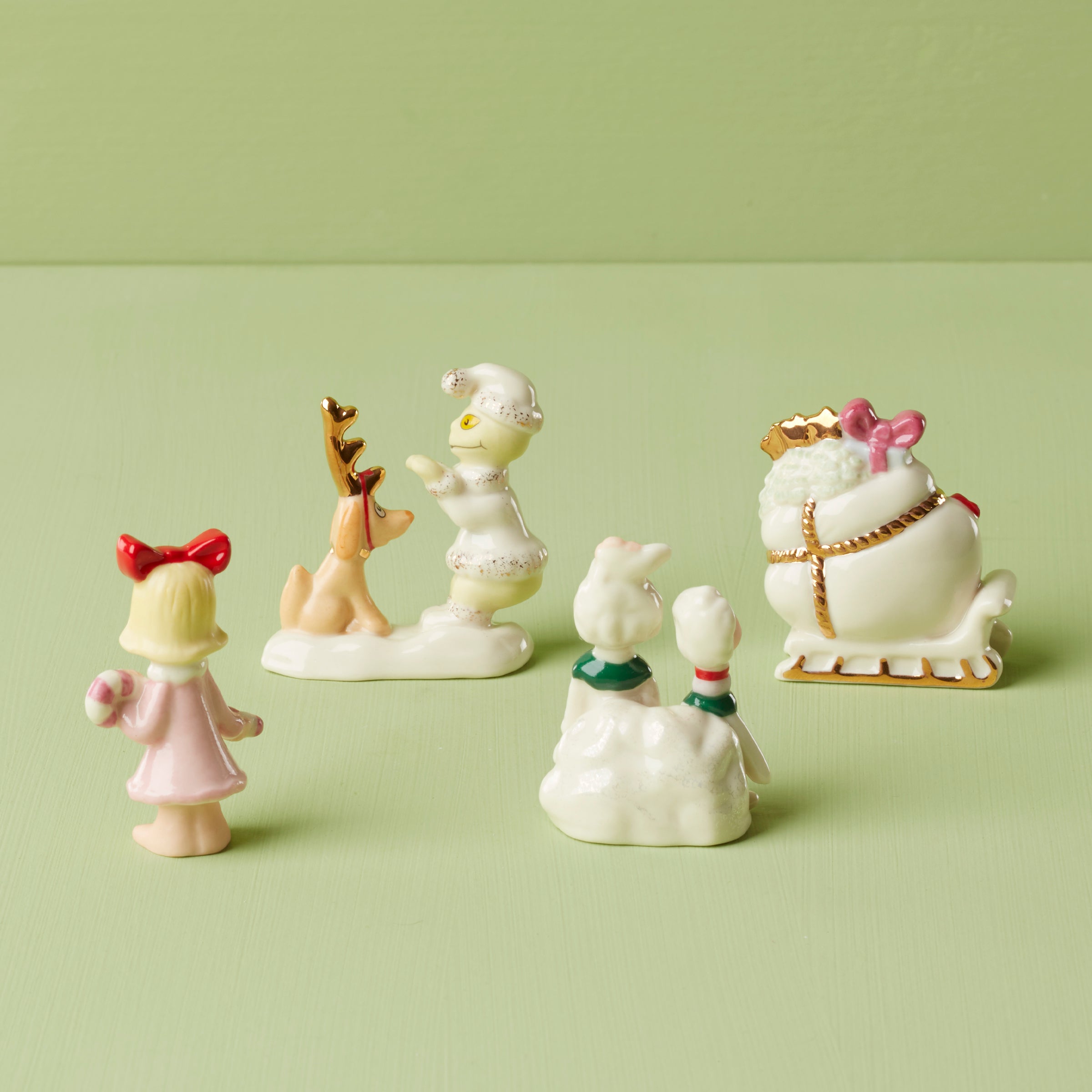 Lenox Premium Who-Ville Accessories 4-Piece Figurine Set - Image 2