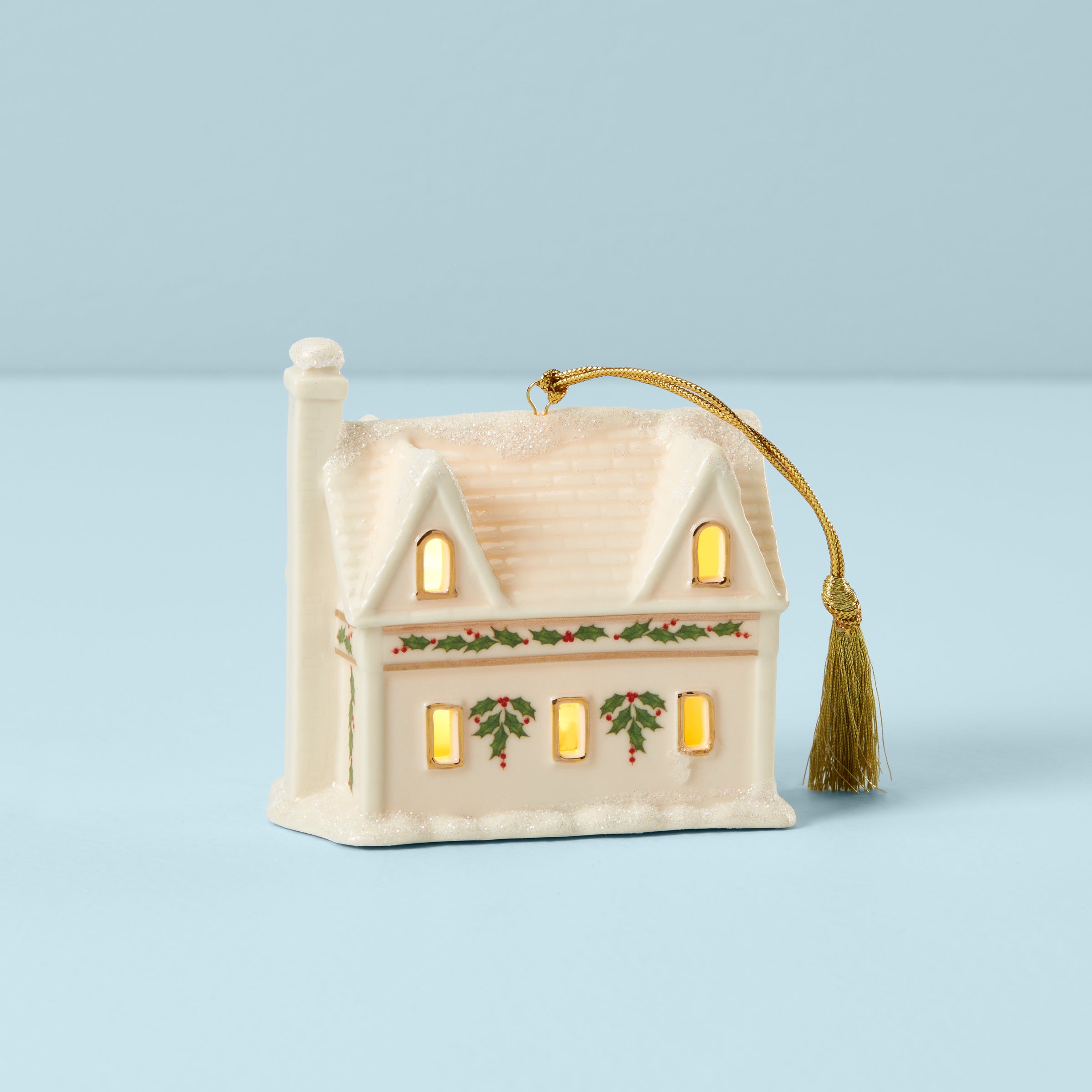 Lenox Premium Christmas Village Toy Shop Lit Ornament - Image 2