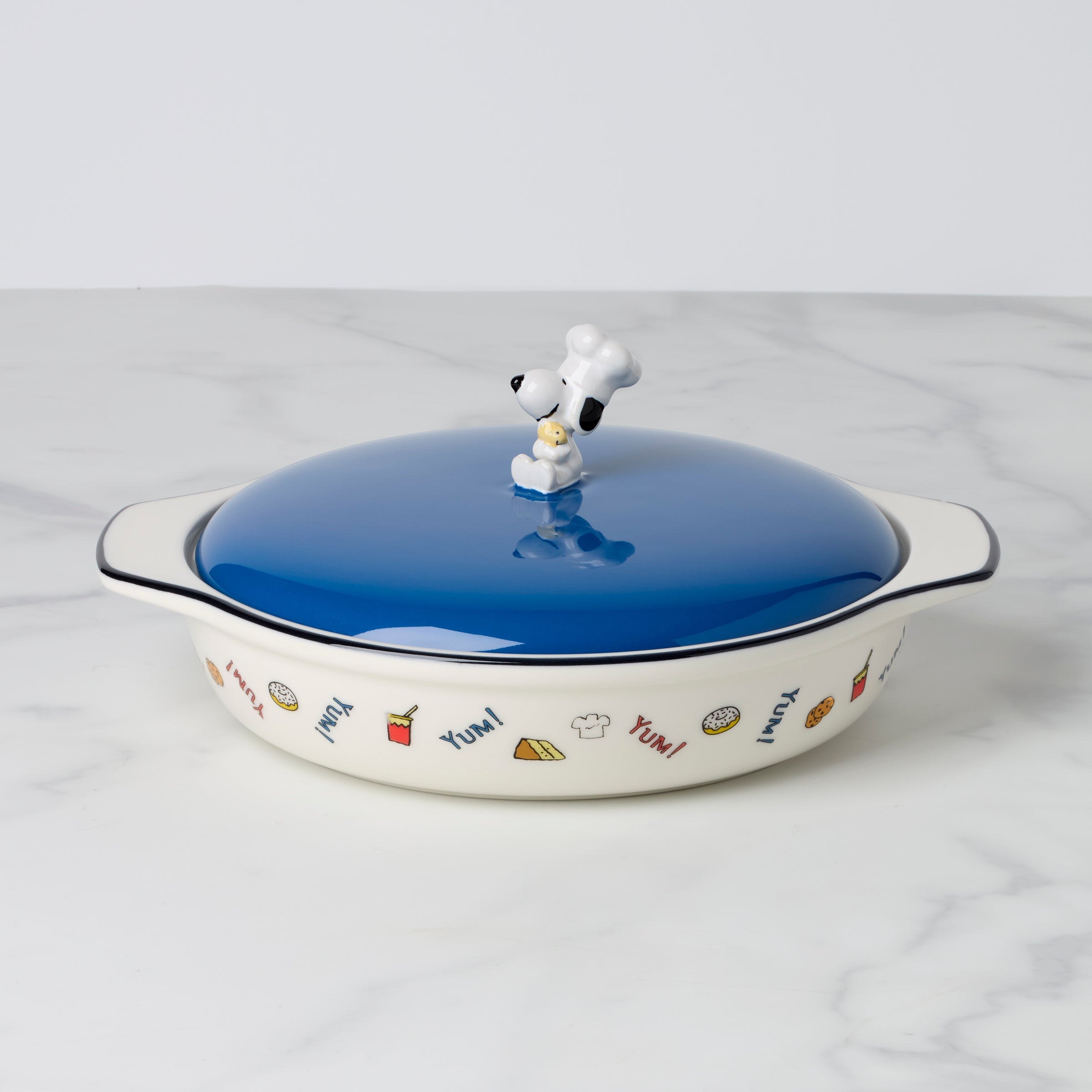 Lenox Premium Chef Snoopy Covered Casserole Dish