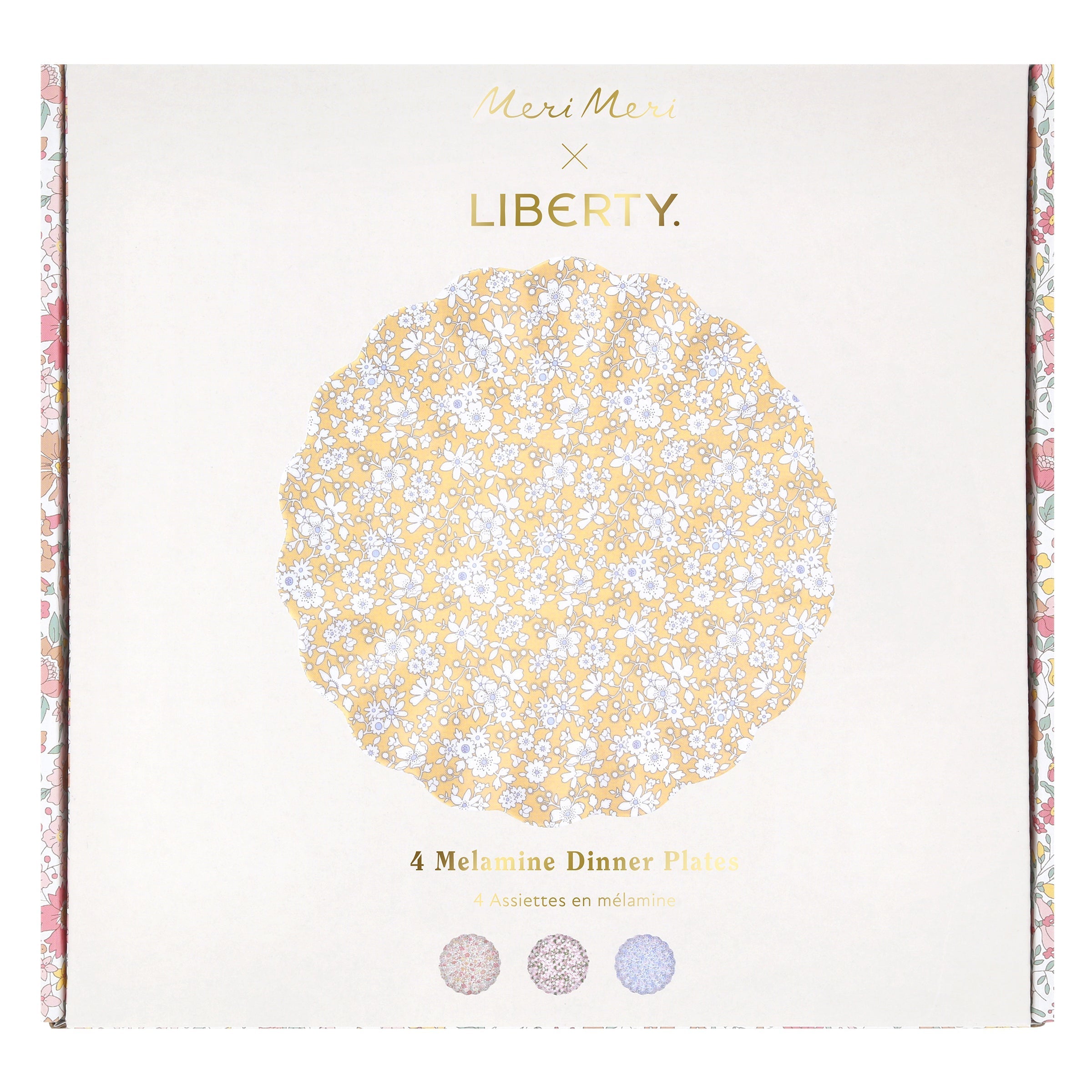 Lenox Premium Meri Meri X Liberty Floral Melamine Large Plate, Set of 4 - Image 9