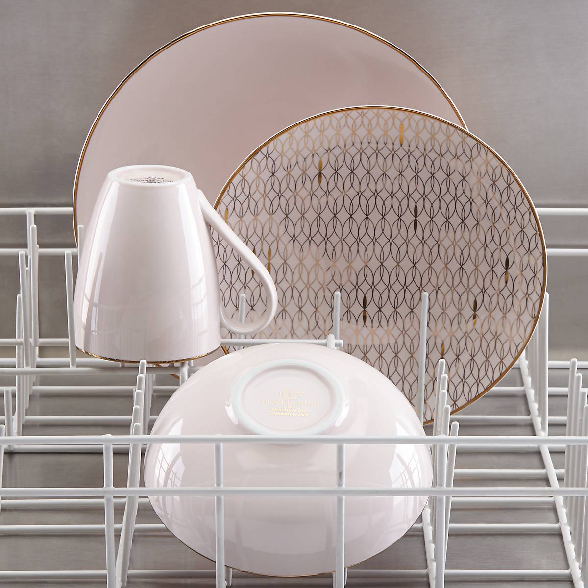 Lenox Premium Trianna Blush 4-Piece Place Setting - Image 11