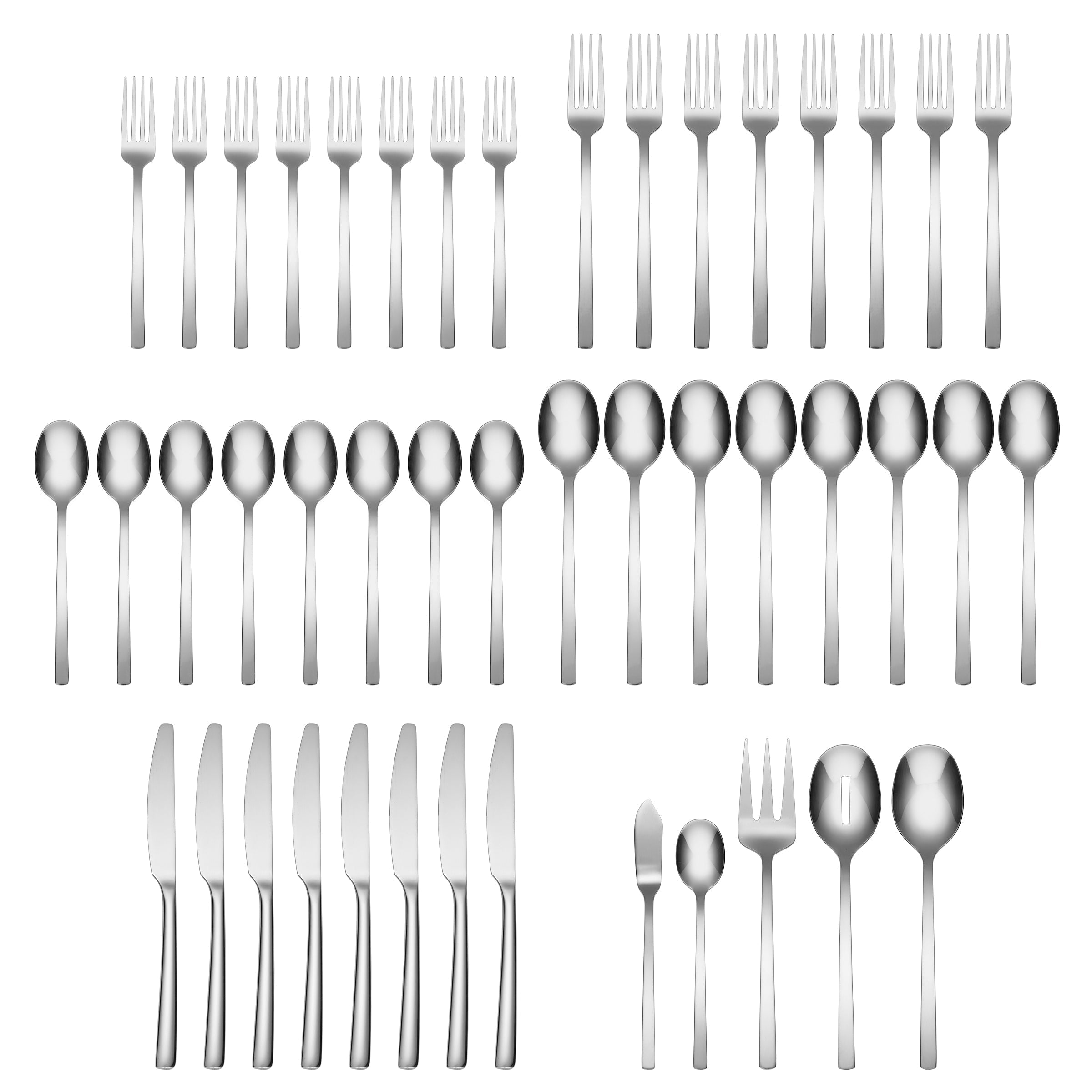 Lenox Premium Beacon 45-Piece Flatware Set - Image 2