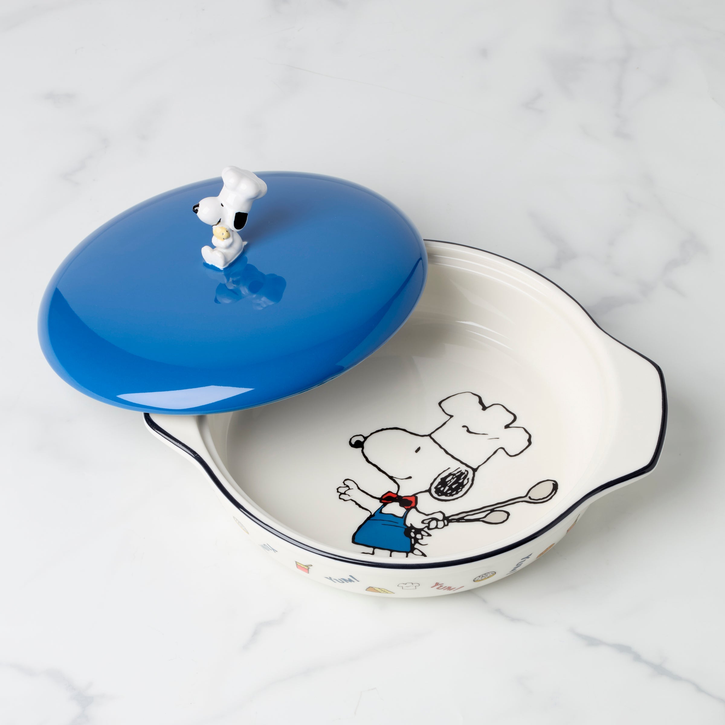 Lenox Premium Chef Snoopy Covered Casserole Dish - Image 2