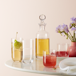 Alternative view of Lenox Premium Bottoms Up & Top Me Off Highball Glasses, Set of 2
