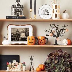 Alternative view of Lenox Premium Vintage Halloween Dessert Plates, Set of 4