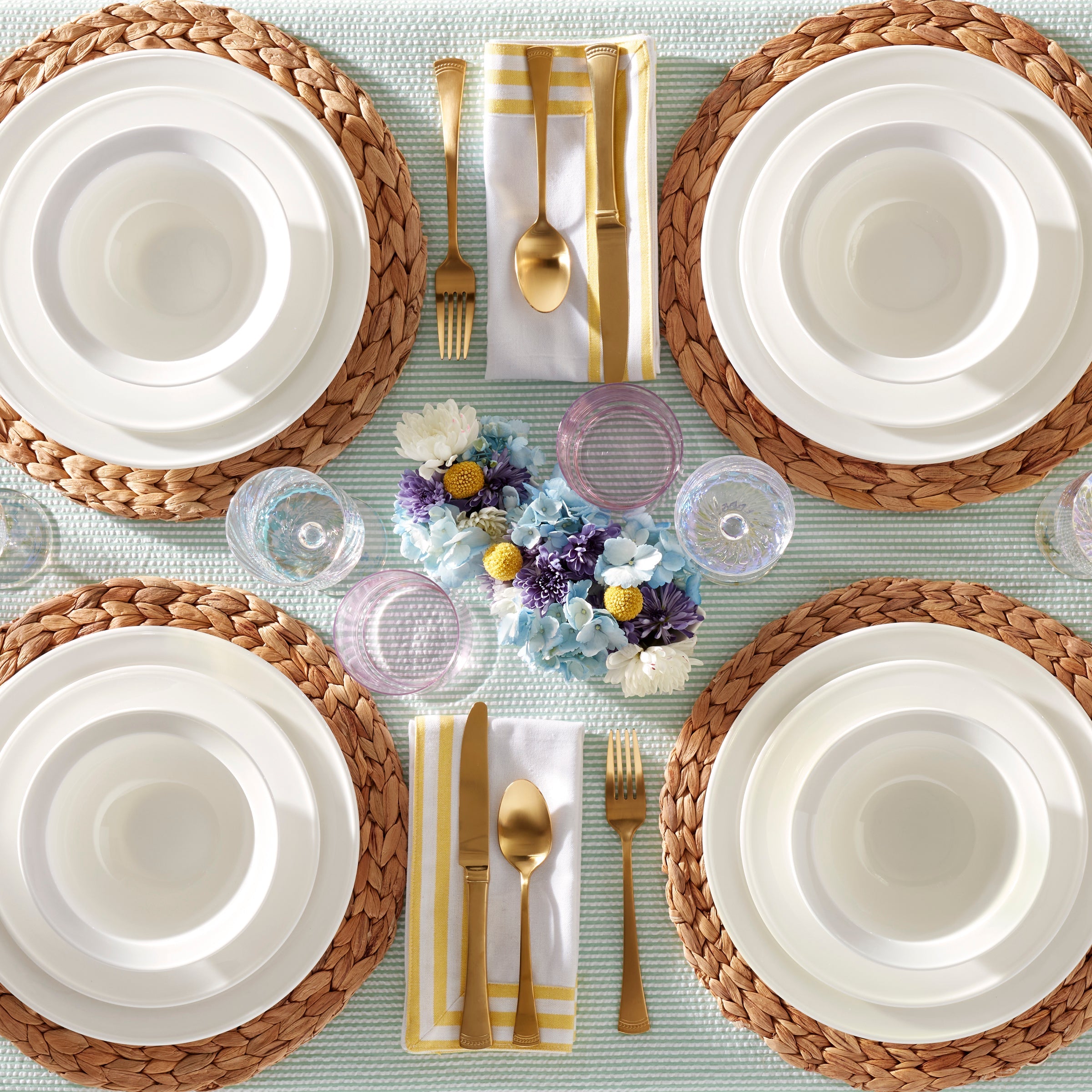 Lenox Premium Portola Gold Satin 20-Piece Flatware Set - Image 3
