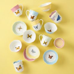 Alternative view of Lenox Premium Butterfly Meadow Colors Mugs, Set of 4