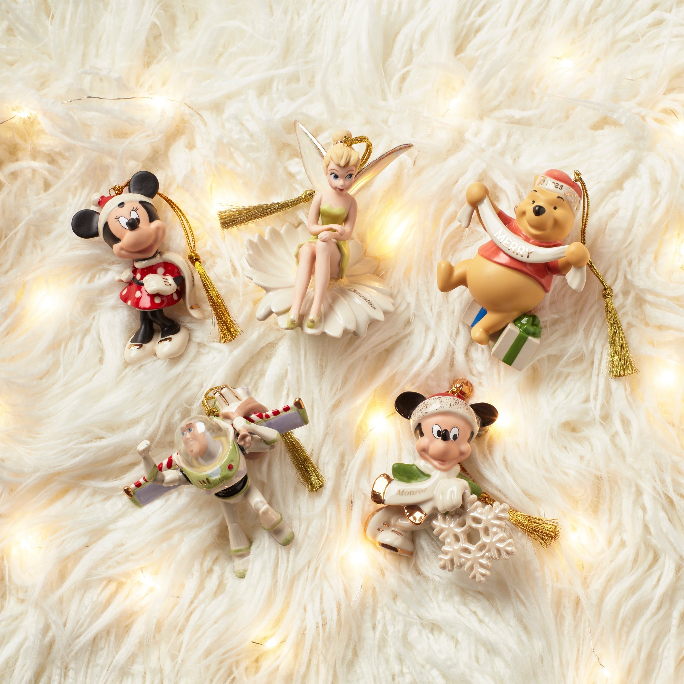 Lenox Premium Personalized Mickey Mouse Snowflake Ornament - Image 4