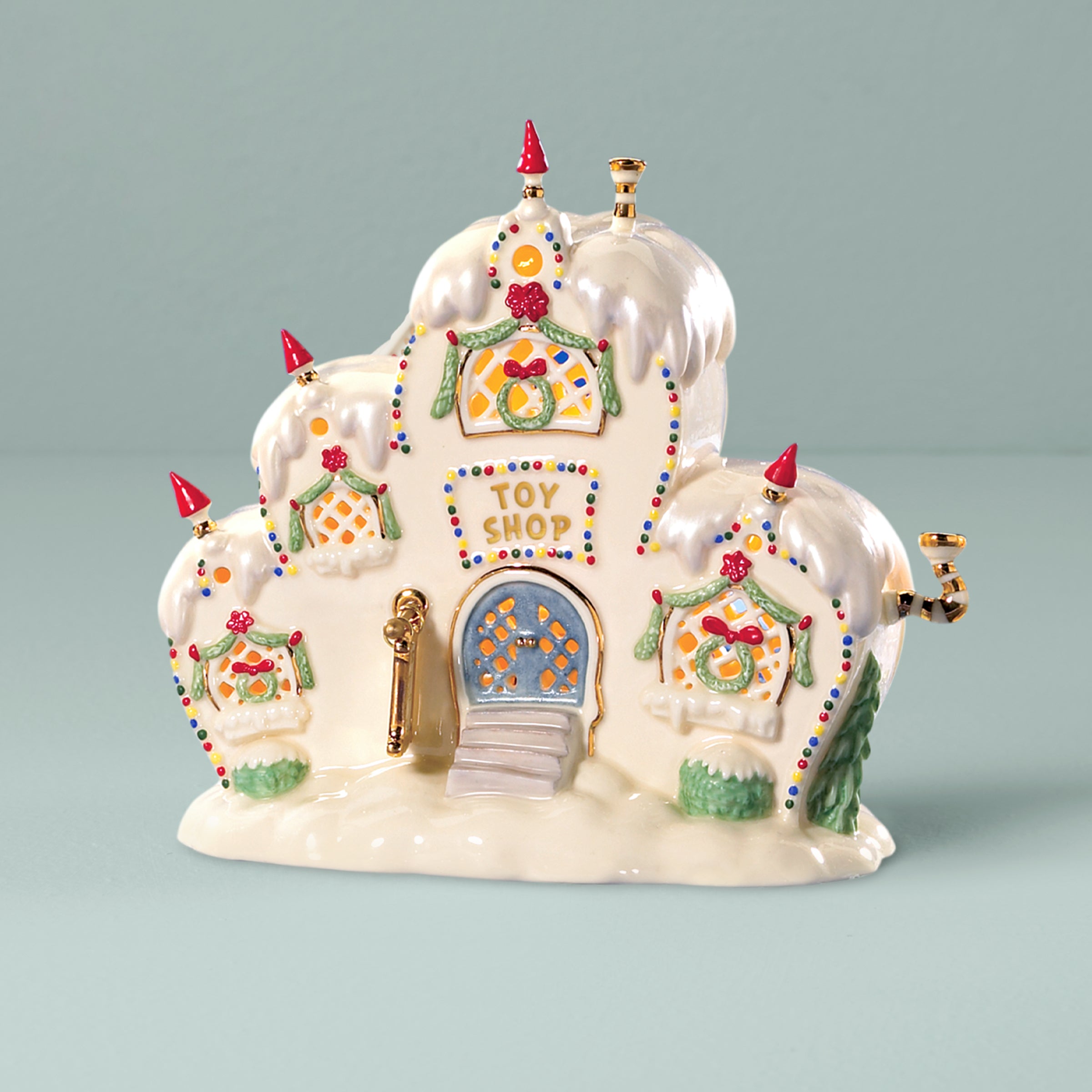 Lenox Premium Who-Ville Toy Store Lit Figurine