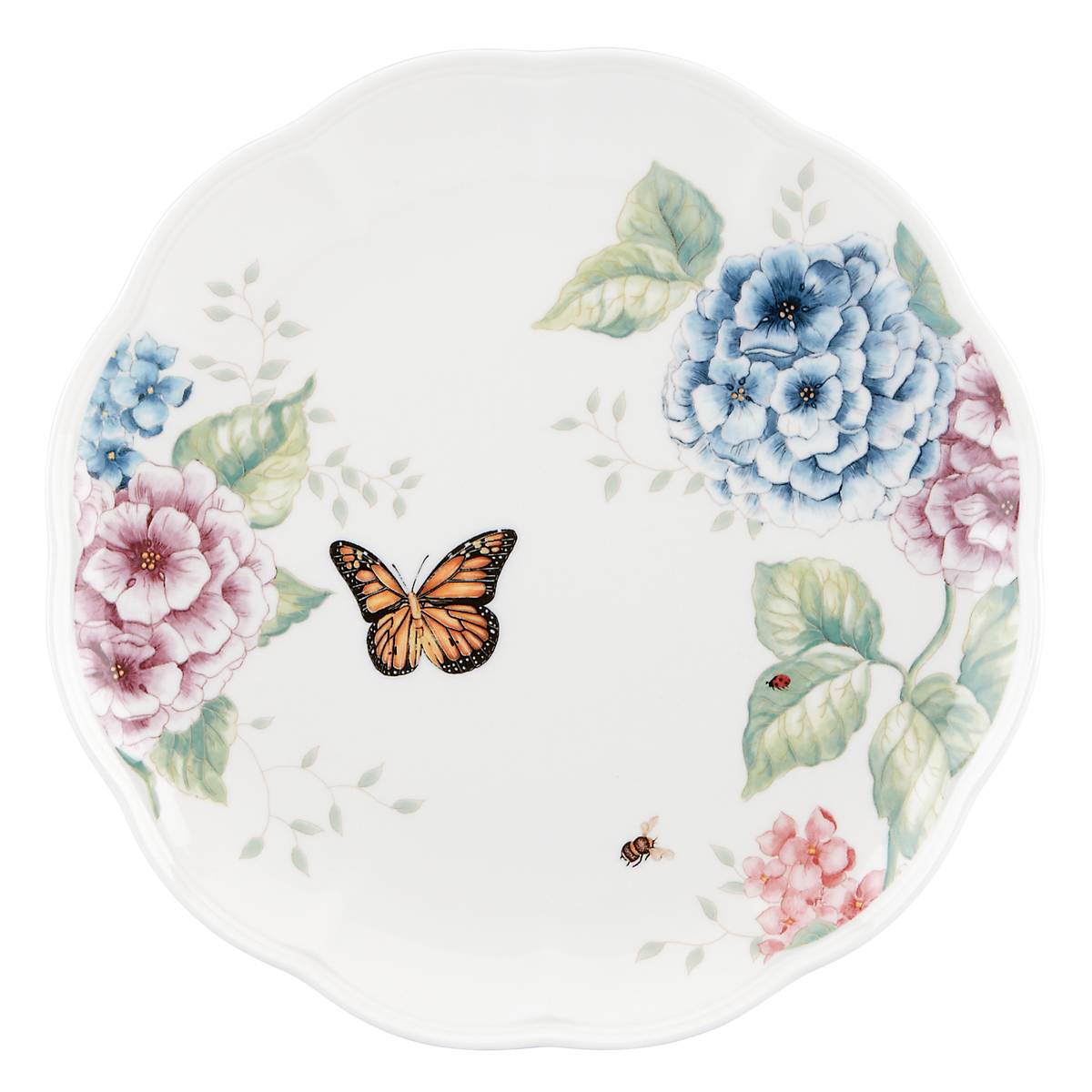 Lenox Premium Butterfly Meadow Hydrangea 12-Piece Dinnerware Set - Image 3