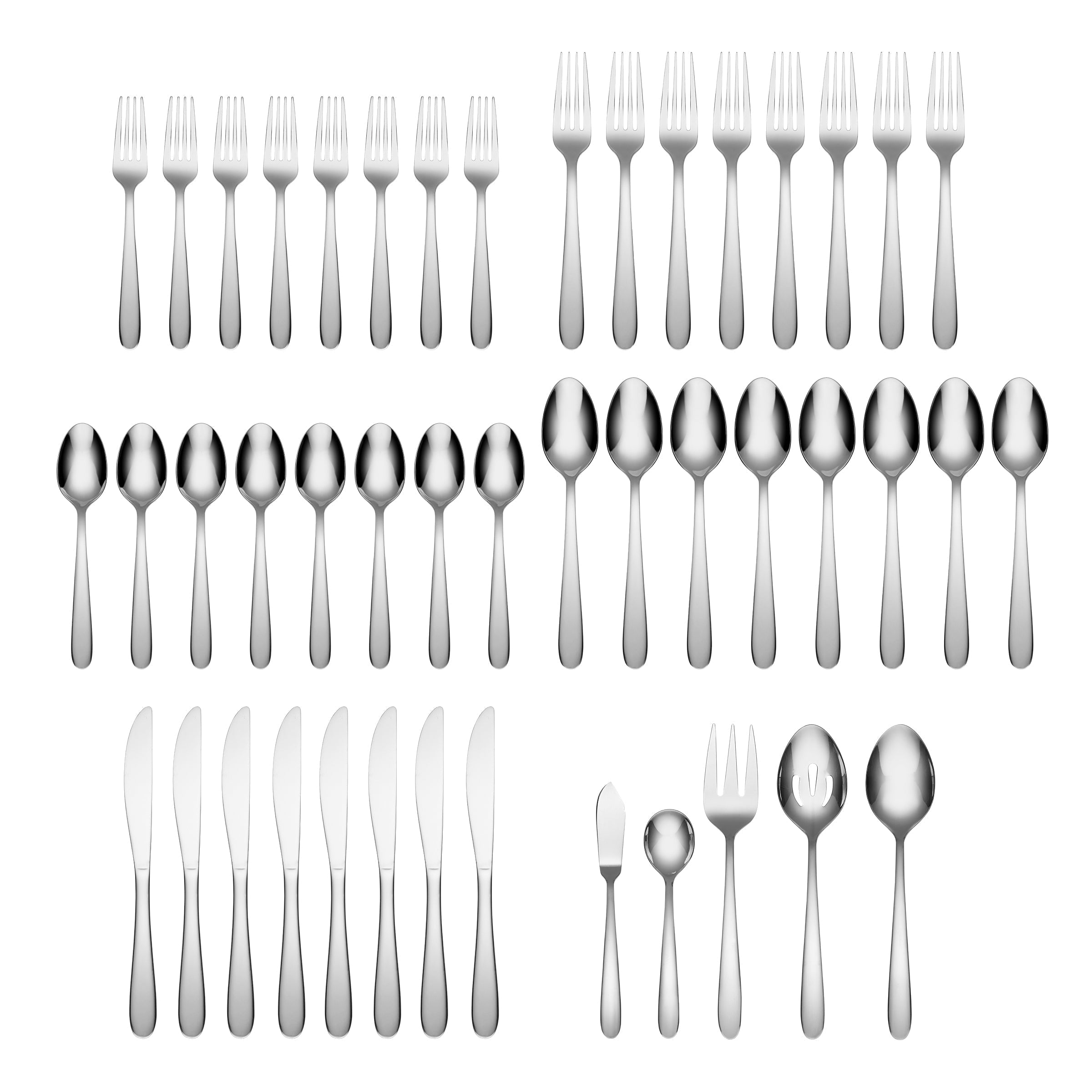 Lenox Premium Jude 45-Piece Flatware Set - Image 2