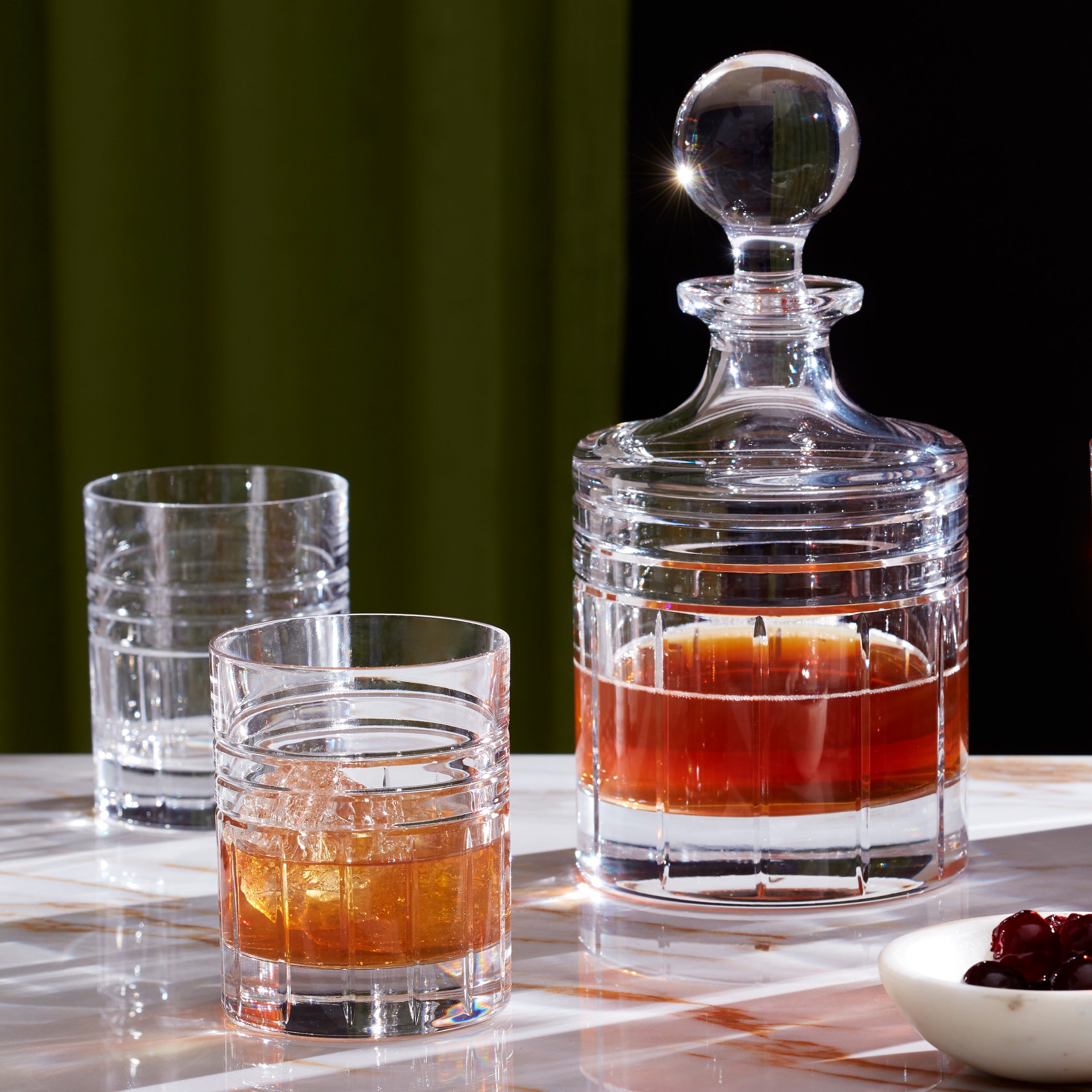 Lenox Premium Tempo Crystal 5-Piece Whiskey Set - Image 3