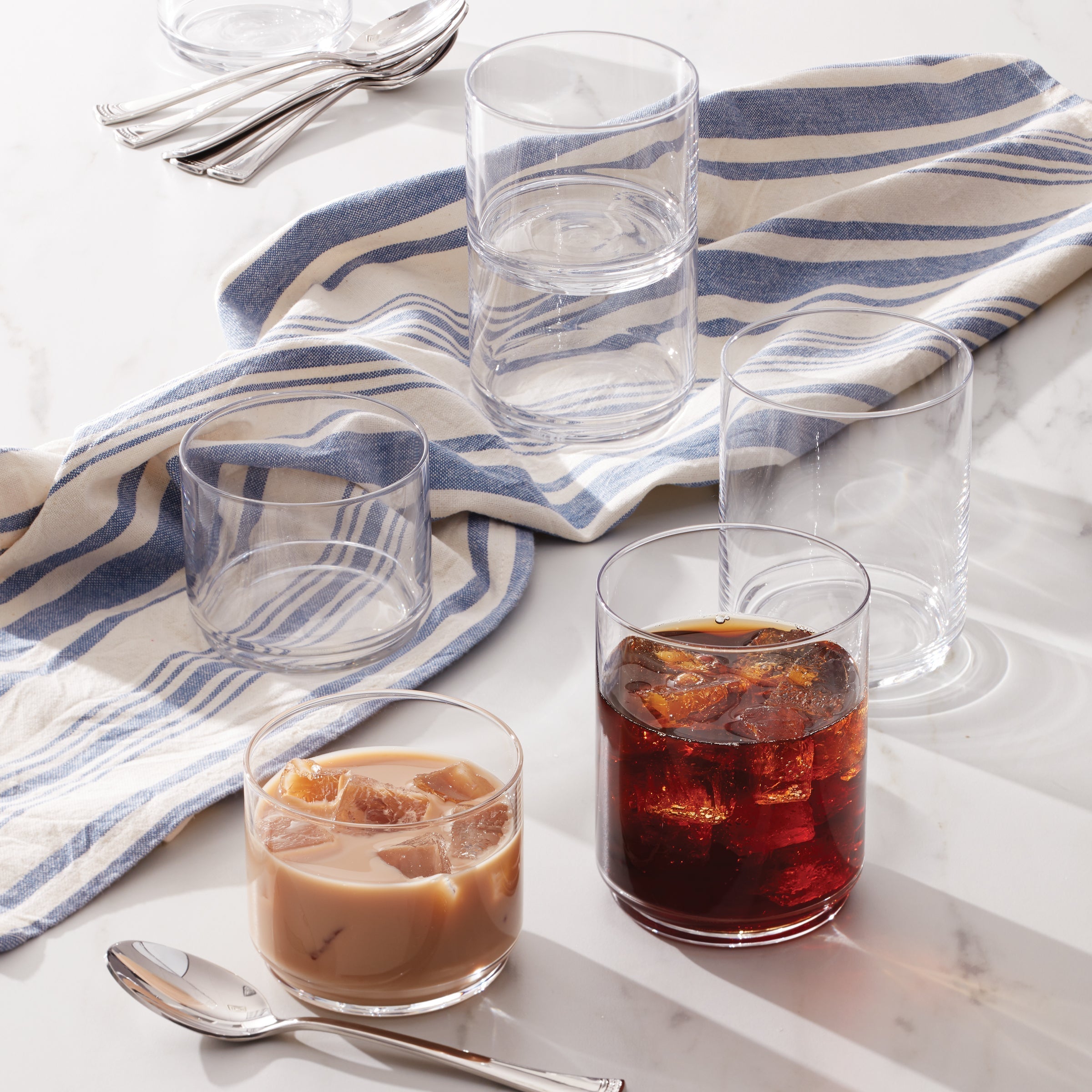 Lenox Premium Tuscany Classics Stackable Clear Tall Glasses, Set of 6 - Image 4