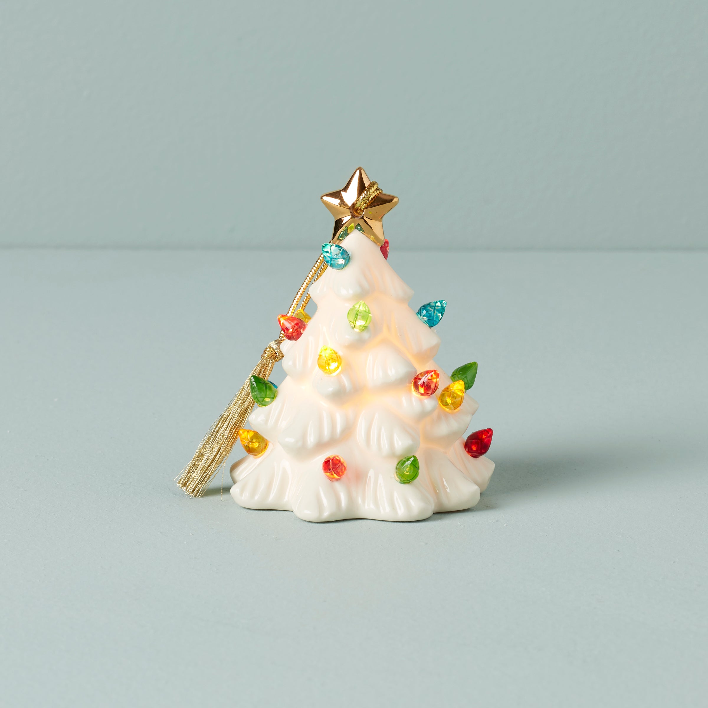 Lenox Premium Treasured Traditions Lit Tree Ornament - Image 2