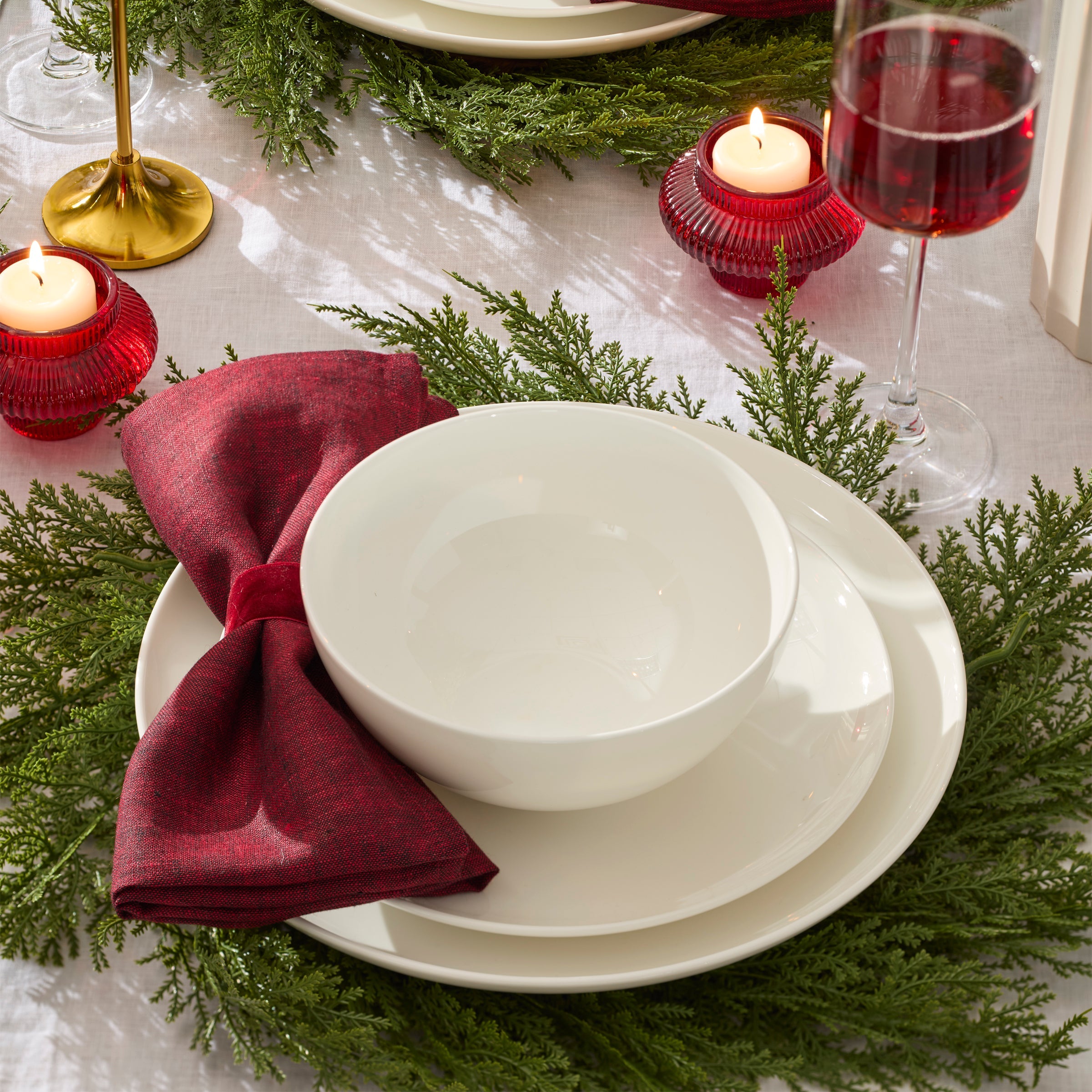 Lenox Premium Studio 1414 Coupe 12-Piece Dinnerware Set - Image 15