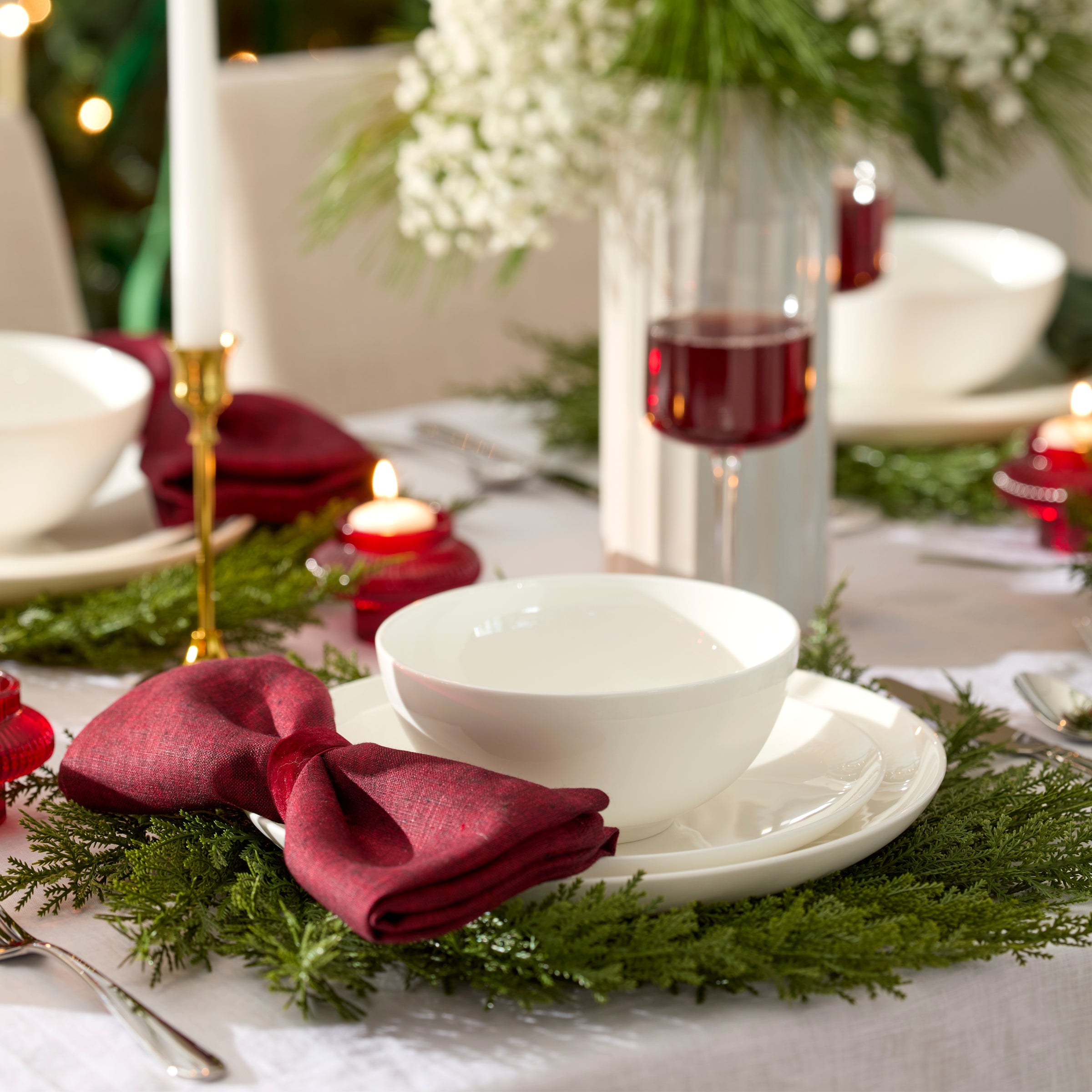 Lenox Premium Studio 1414 Coupe 12-Piece Dinnerware Set - Image 18