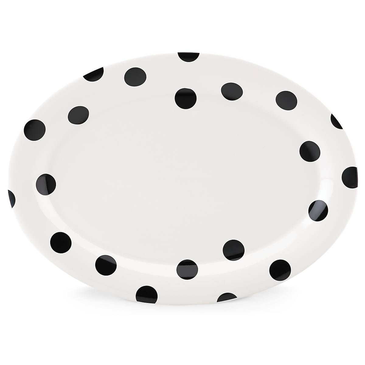 Lenox Premium Deco Dot Oval Serving Platter