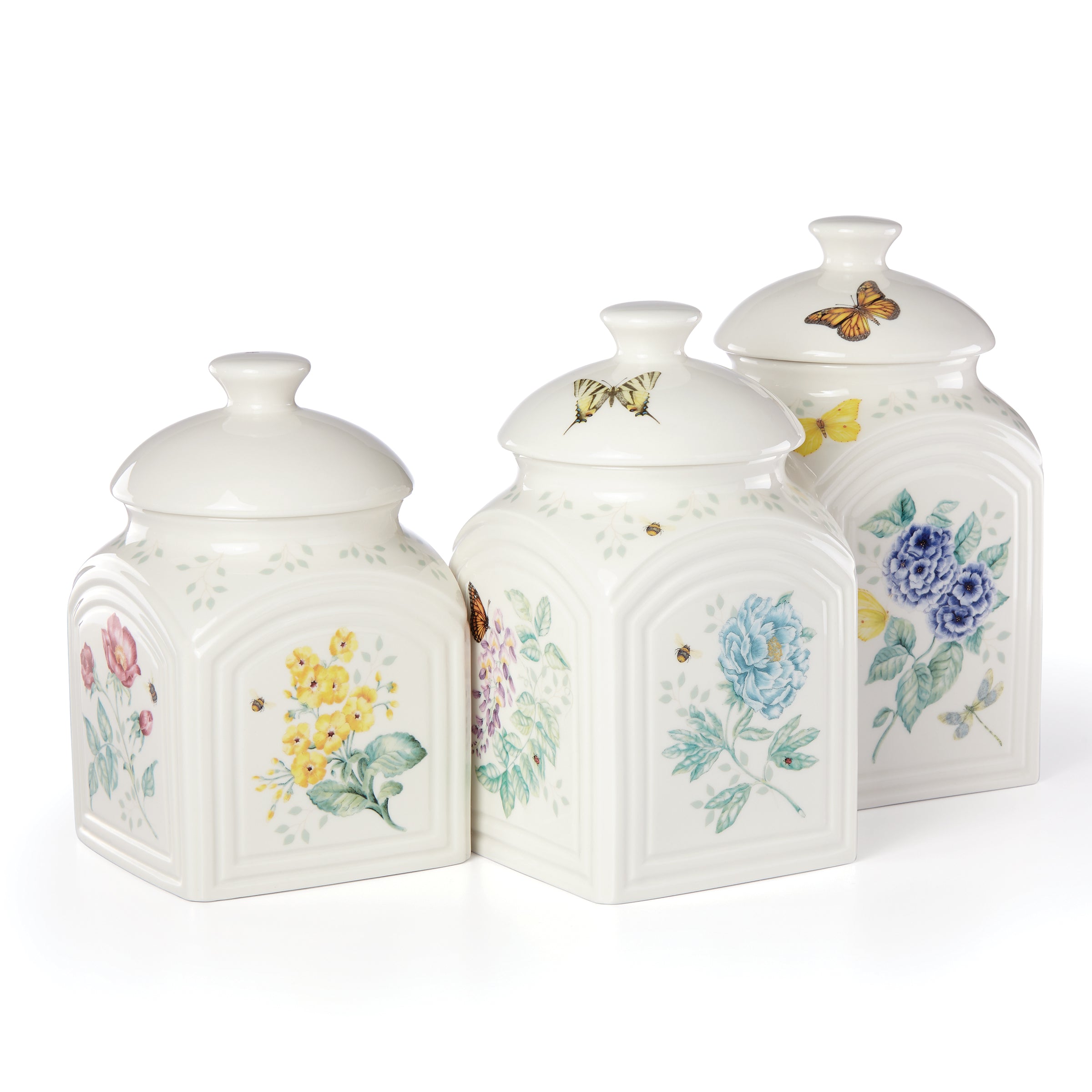 Lenox Premium Butterfly Meadow 3-Piece Canister Set - Image 6