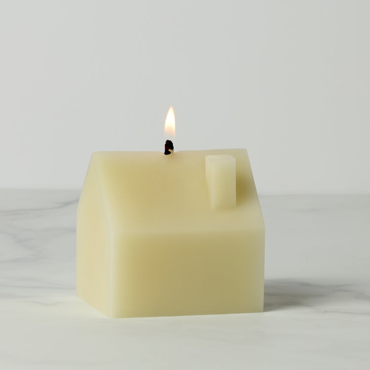 Lenox Premium Iconic Cream Small House Candle