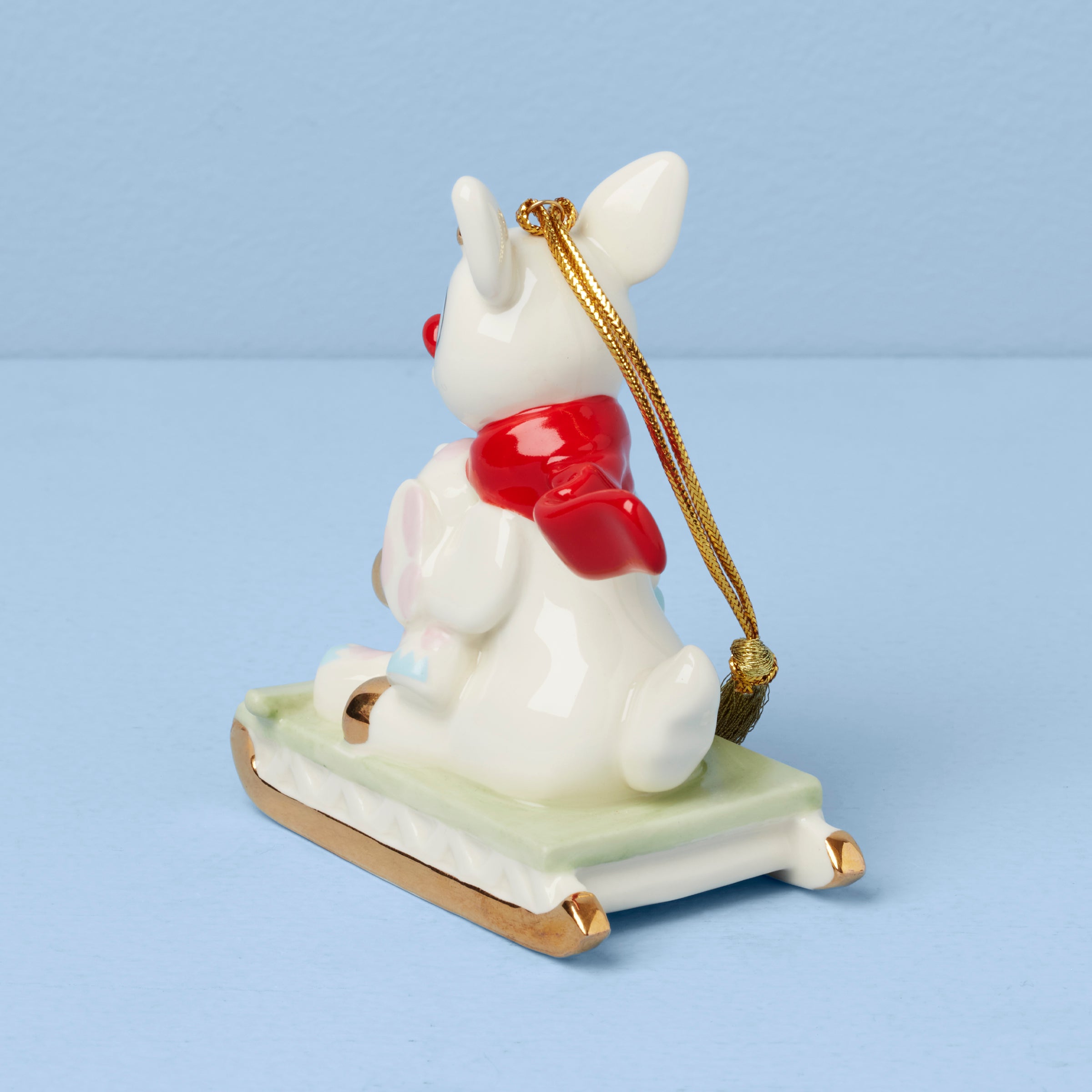 Lenox Premium Personalized Rudolph with Misfit Elephant Ornament - Image 2