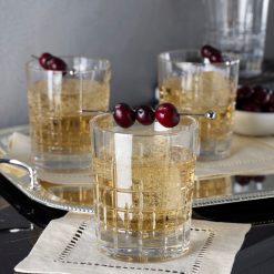 Alternative view of Lenox Premium Deklan Crystal Double Old Fashion Glasses, Set of 4