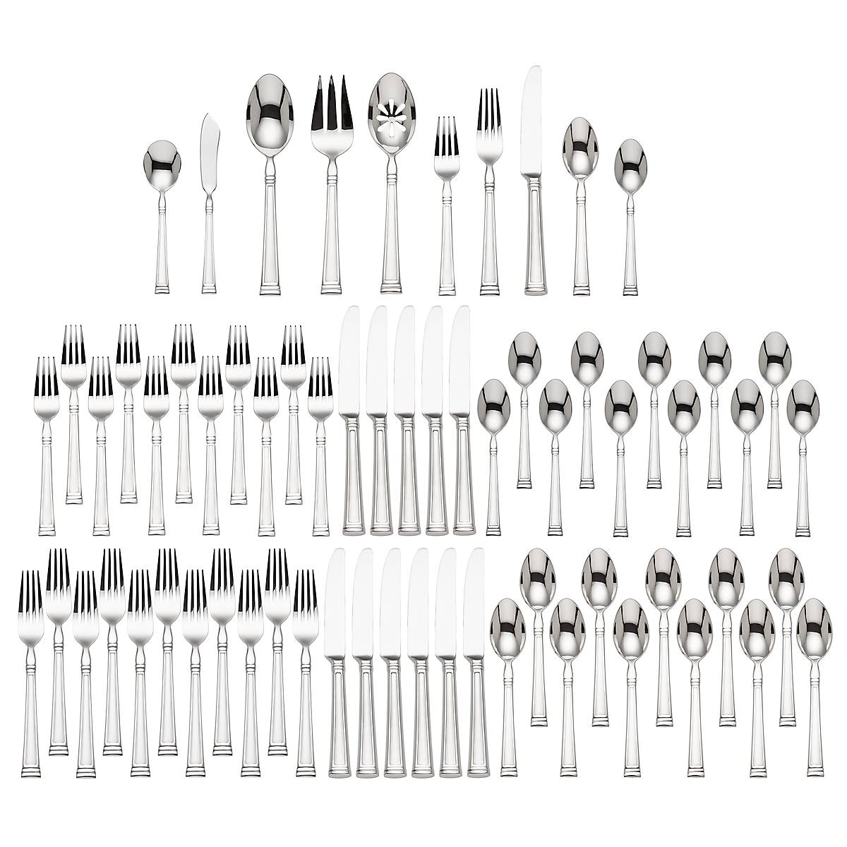 Lenox Premium Esquire 65-Piece Flatware Set - Image 2