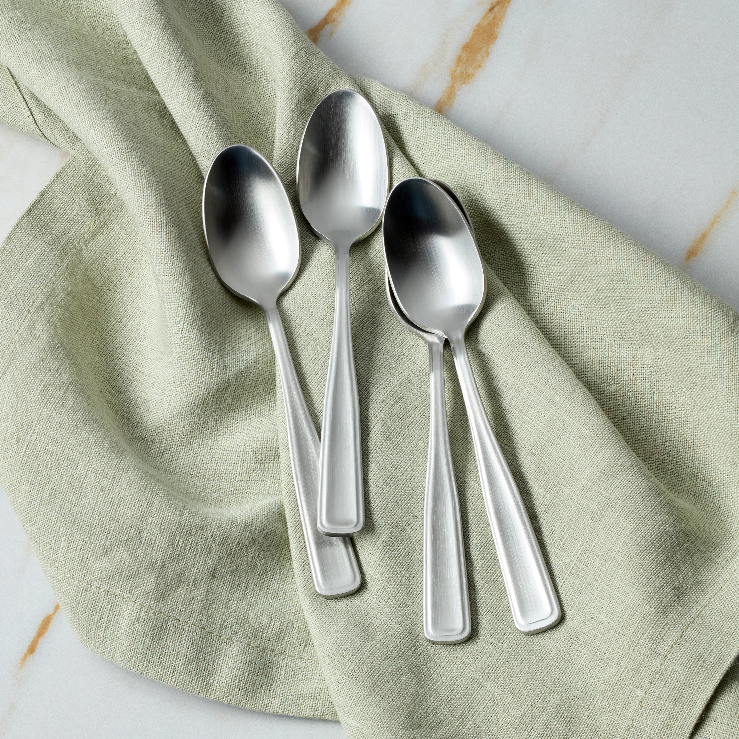 Lenox Premium Reid Satin Teaspoons, Set of 4 - Image 2
